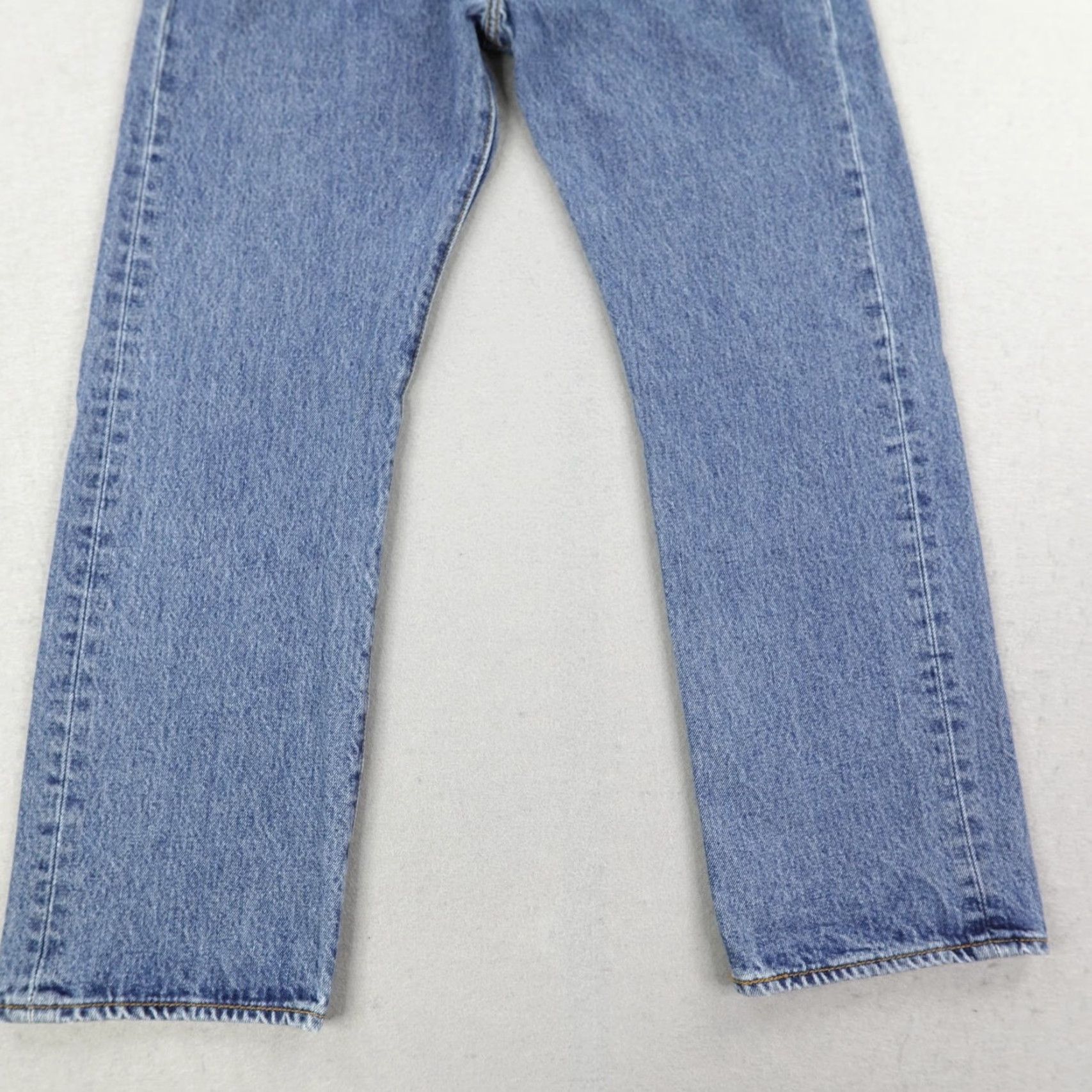 Levi's Levi's Men's Jeans 34x29 Blue Denim 501 Straight Leg Button Fly Red Tab Cotton Casual Size US 34 / EU 50 - 3 Thumbnail