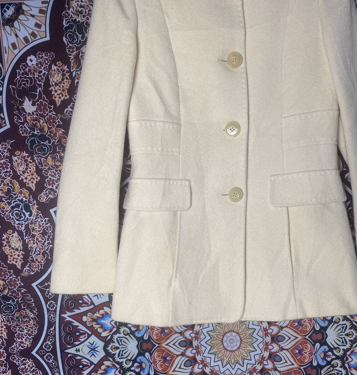 Max Mara Vintage Max Mara Wool Jacket Size M / US 6-8 / IT 42-44 - 5 Thumbnail