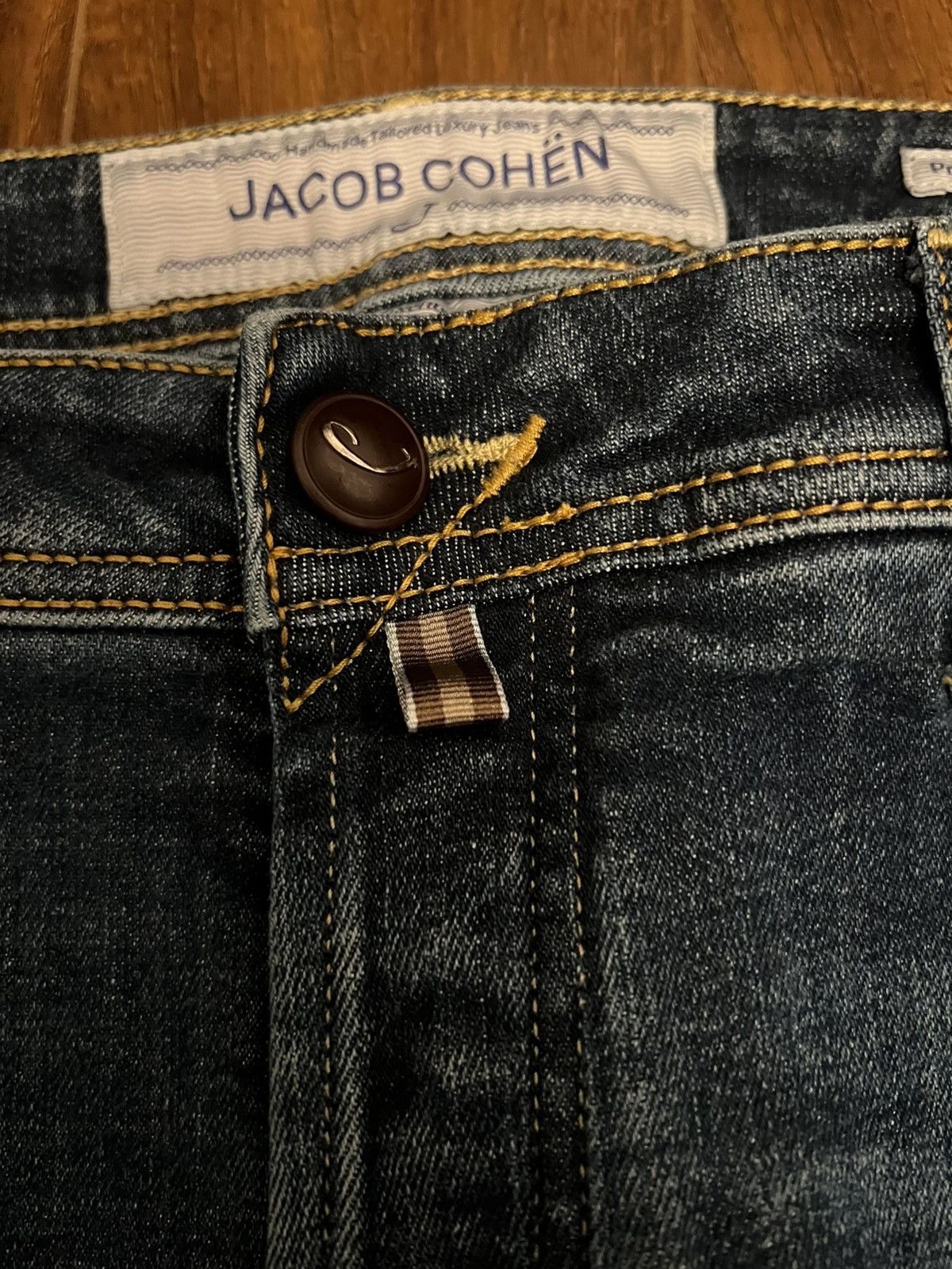 Jacob Cohen Jacob Cohen Luxury J622 Nick Slim Jeans Size US 38 / EU 54 - 10 Thumbnail