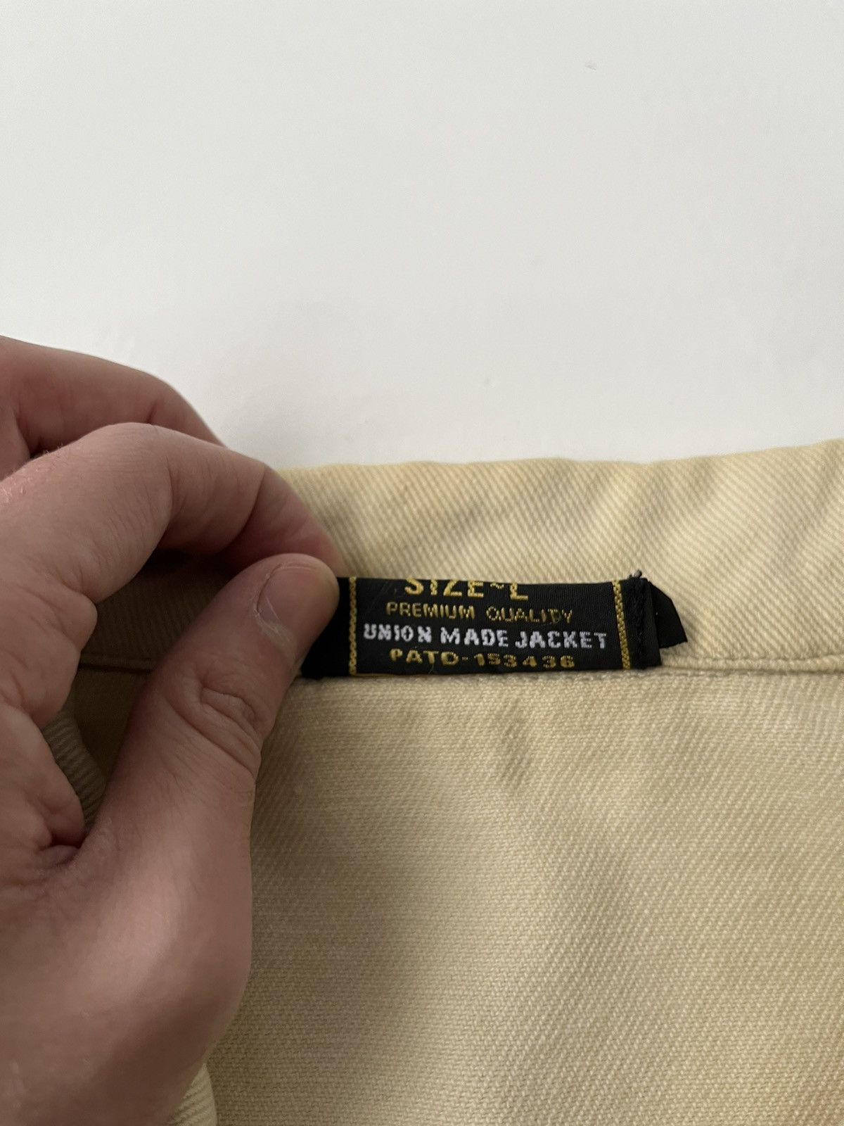 Lee Vintage 90s lee beige washed zip denim jacket trucker Y2K Size US L / EU 52-54 / 3 - 4 Thumbnail