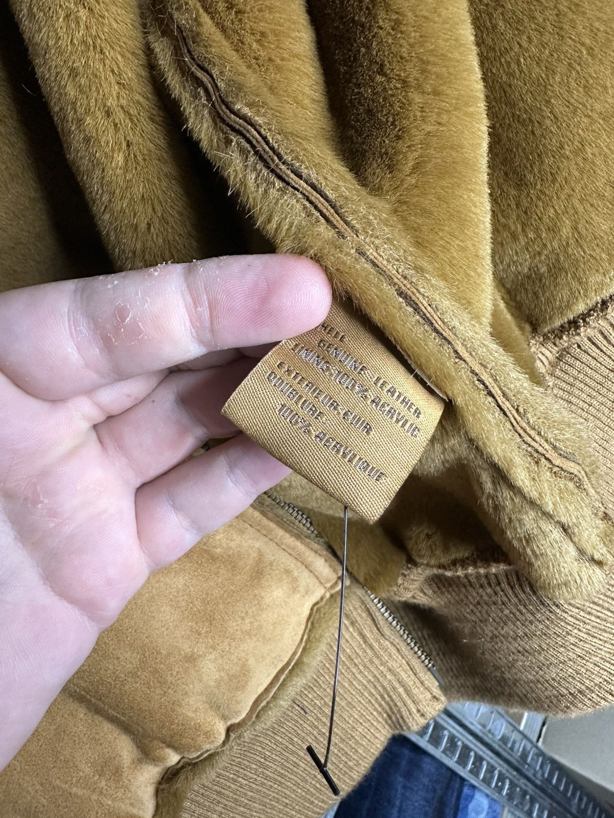 Ugg UGG Women's Genuine Suede Leather Hooded Bomber Jacket Size M / US 6-8 / IT 42-44 - 5 Thumbnail