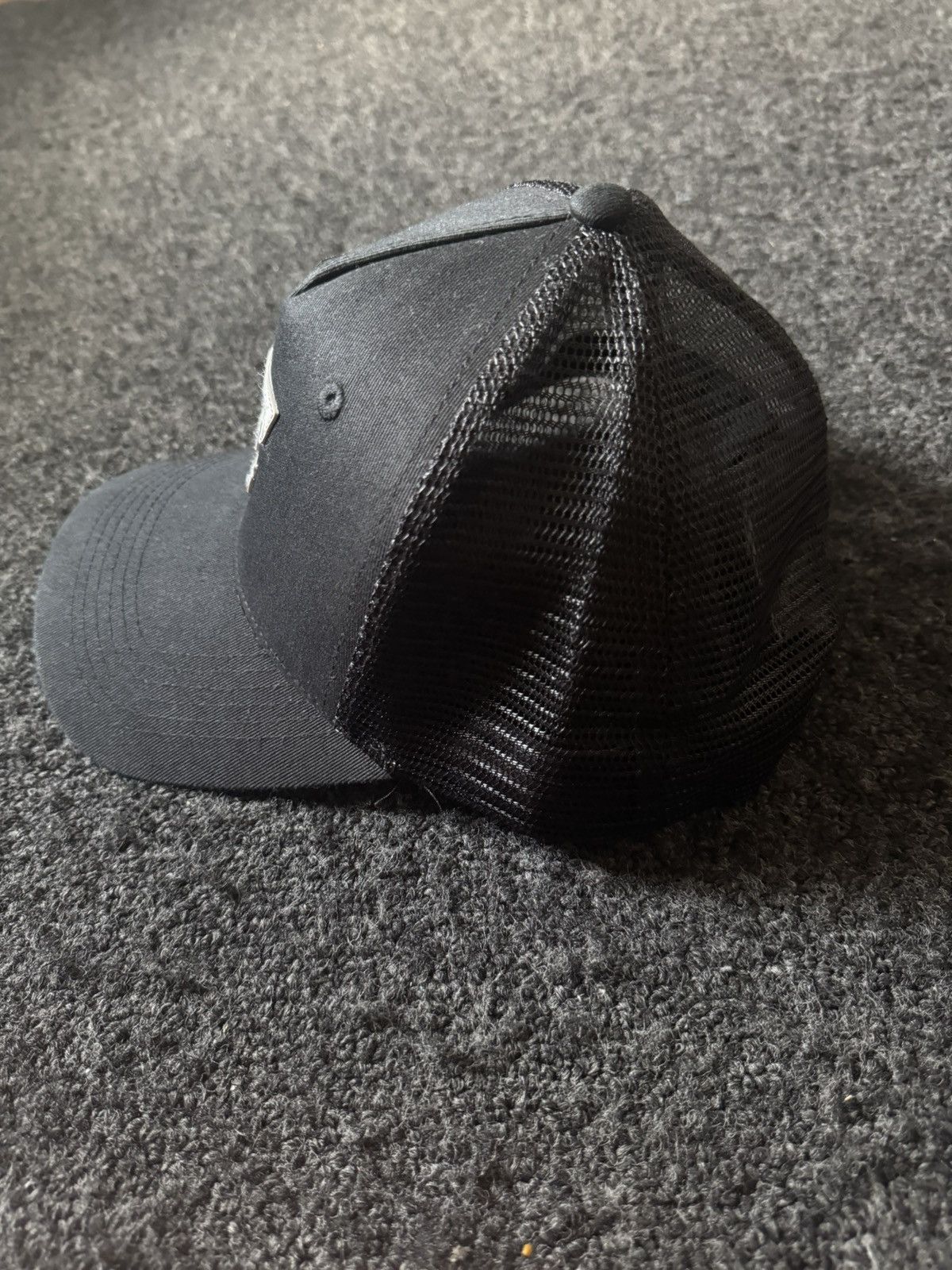 Other Elias Black Trucker Cap Size ONE SIZE - 2 Thumbnail