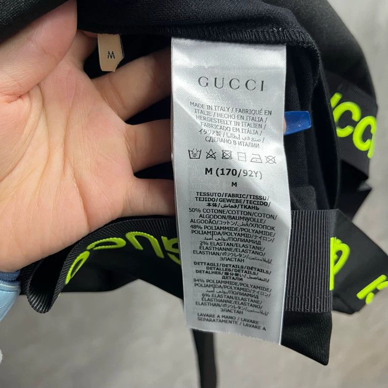 Gucci Gucci Black logo printed hem zipper jacket 2504-Nextarrow Size US M / EU 48-50 / 2 - 4 Thumbnail