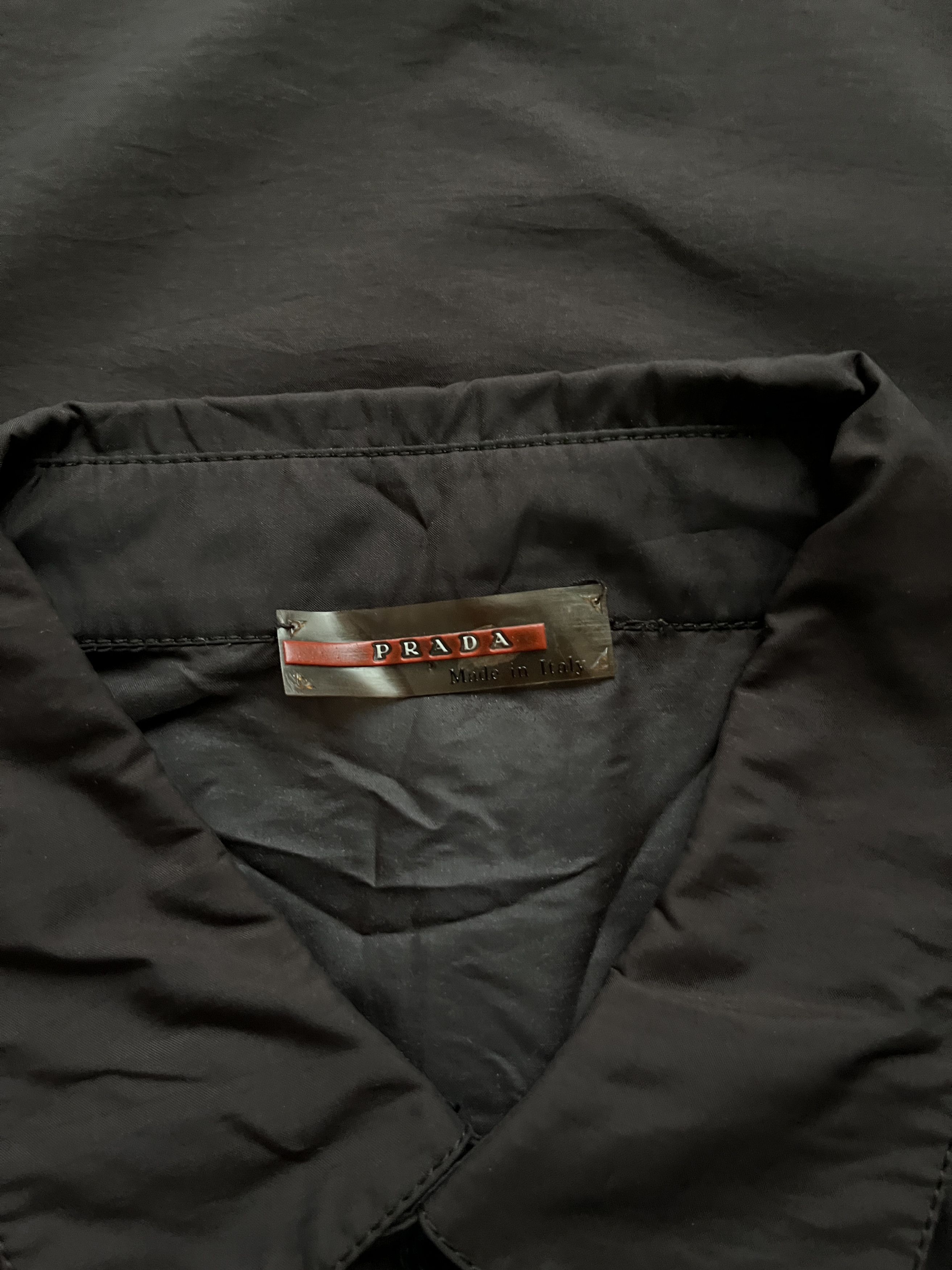 Prada ⚡️QUICK SALE⚡️Pre-2001 Prada Sport Linea Rossa Nylon Shirt Size US M / EU 48-50 / 2 - 3 Thumbnail