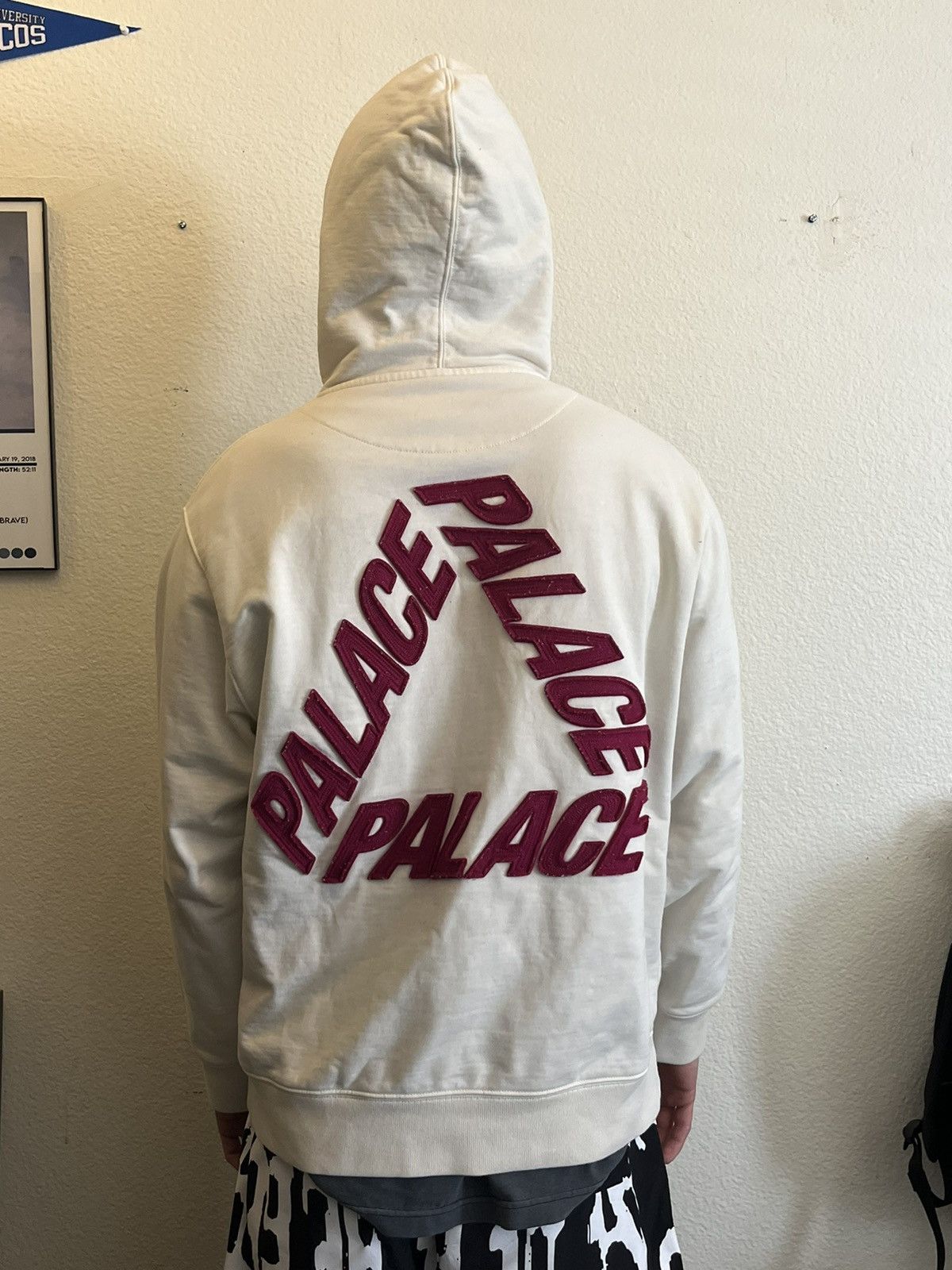 Palace Palace P3 Felt Hoodie Size US L / EU 52-54 / 3 - 2 Thumbnail