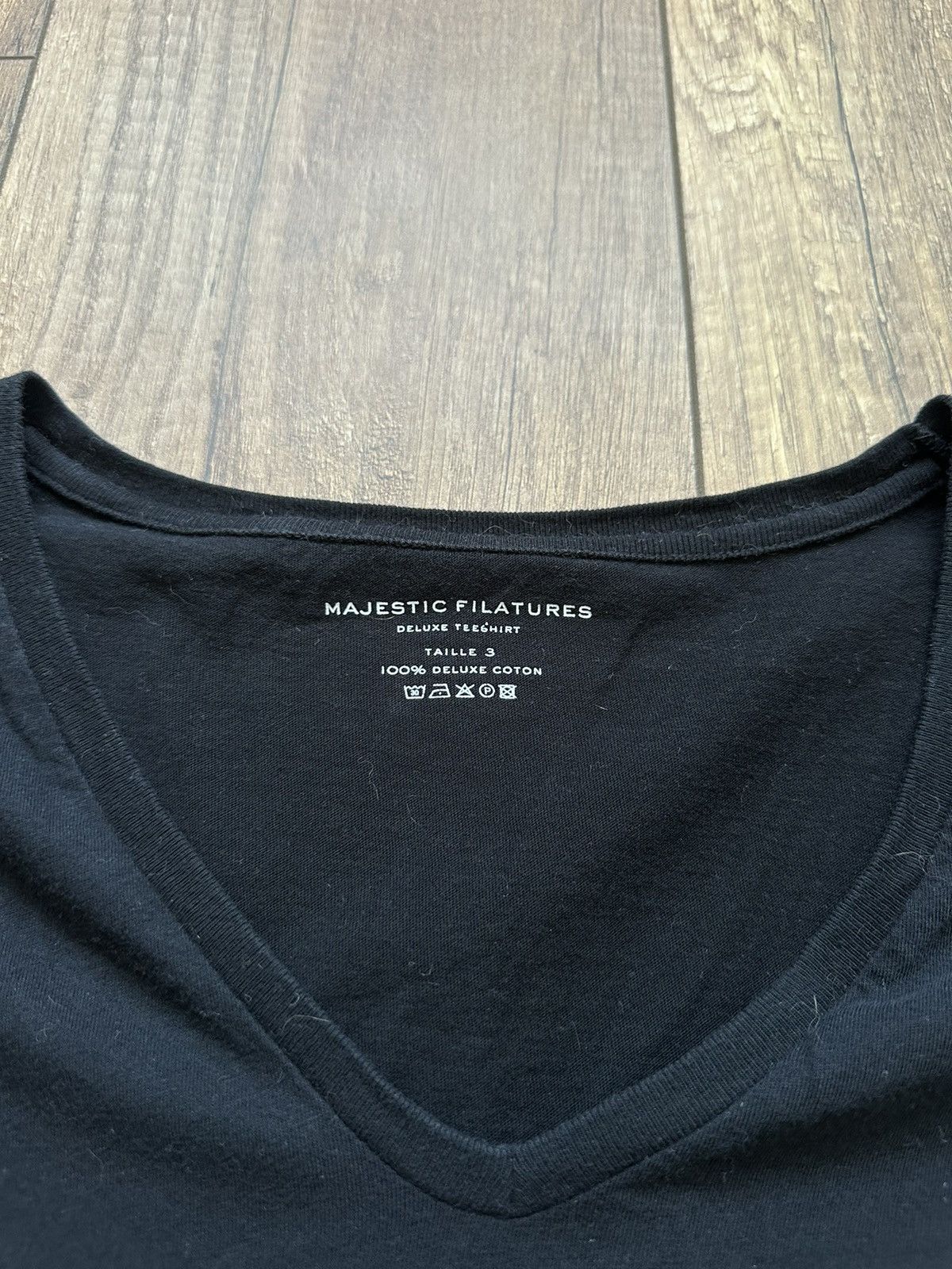 MAJESTIC FILATURES Majestic Filatures Taille 3 M black long sleeve Size M / US 6-8 / IT 42-44 - 2 Thumbnail