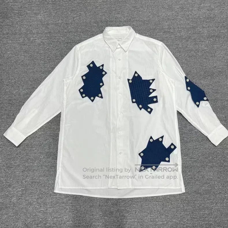 Yohji Yamamoto Yohji Yamamoto 21ss Cotton Button Adjustable Irregular Pat Size US M / EU 48-50 / 2 - 1 Thumbnail
