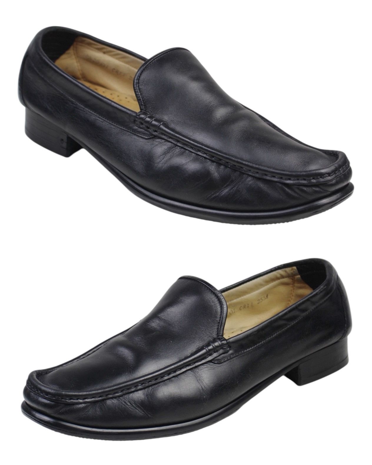 Balenciaga 1990S BALENCIAGA BLACK LEATHER NOIR HERITAGE LOAFER Size US 7.5 / EU 40-41 - 2 Thumbnail