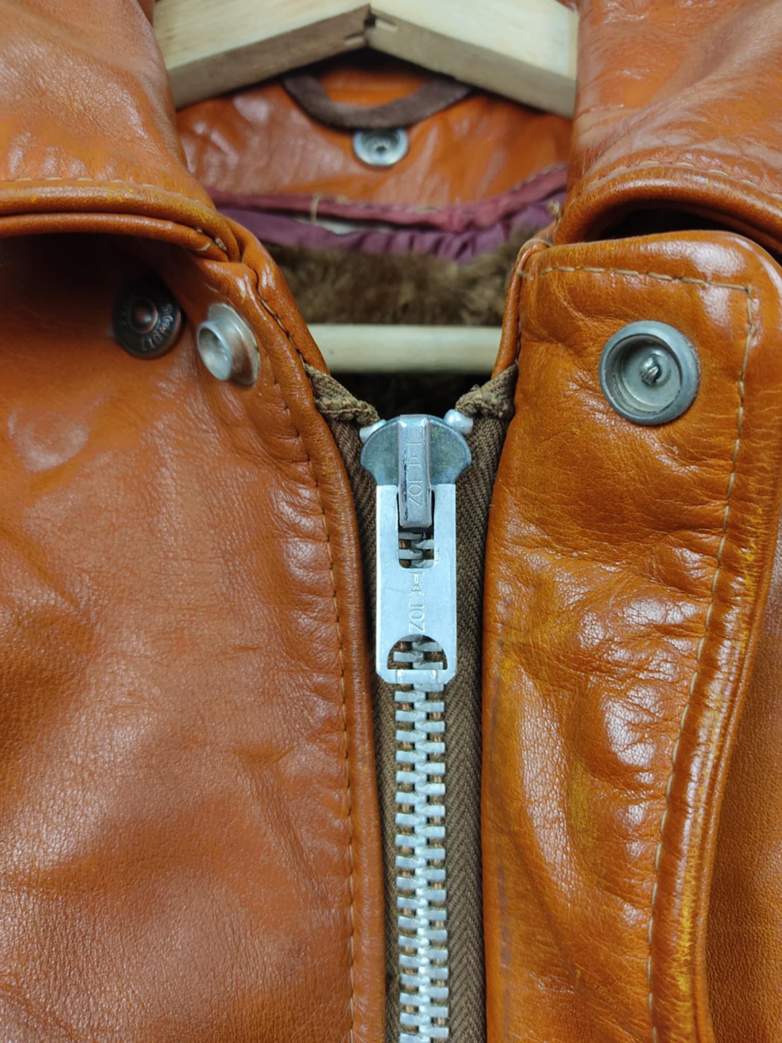 Schott VINTAGE 70s Schott A-2 Leather Flight Jackep Size US L / EU 52-54 / 3 - 4 Thumbnail