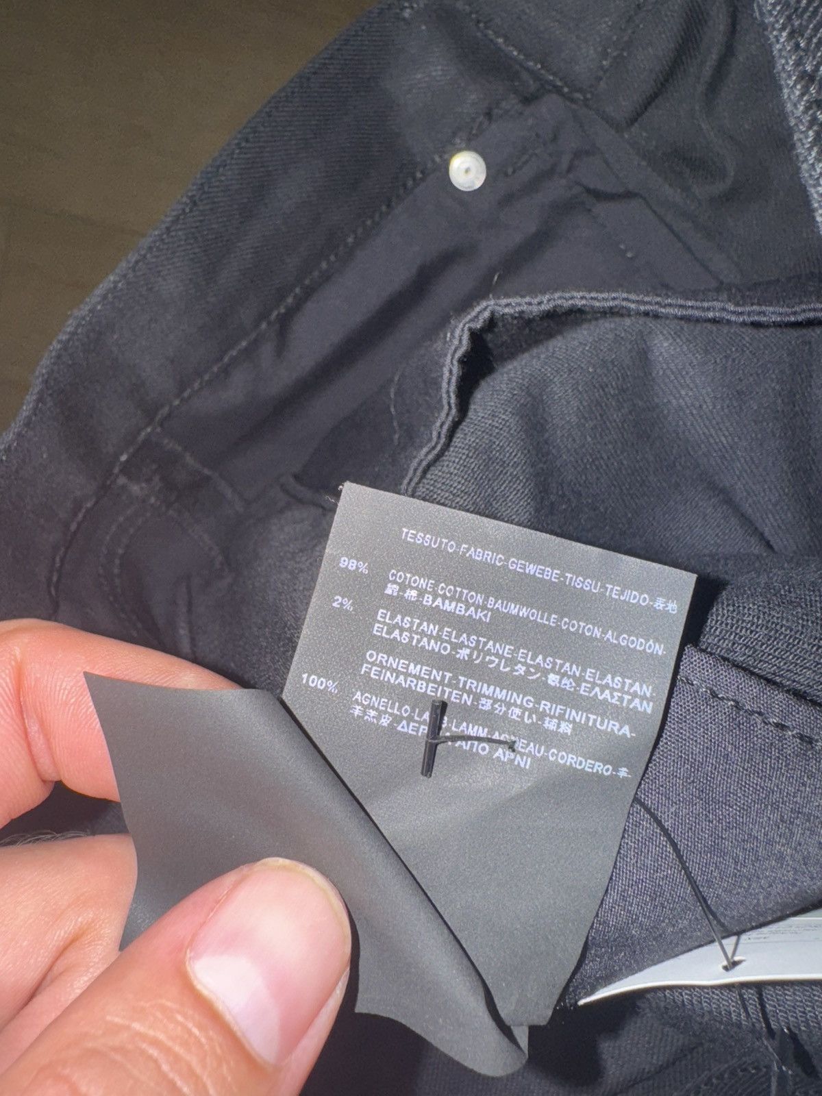 Saint Laurent Paris Hedi Laced Denim Rare Size US 30 / EU 46 - 5 Thumbnail