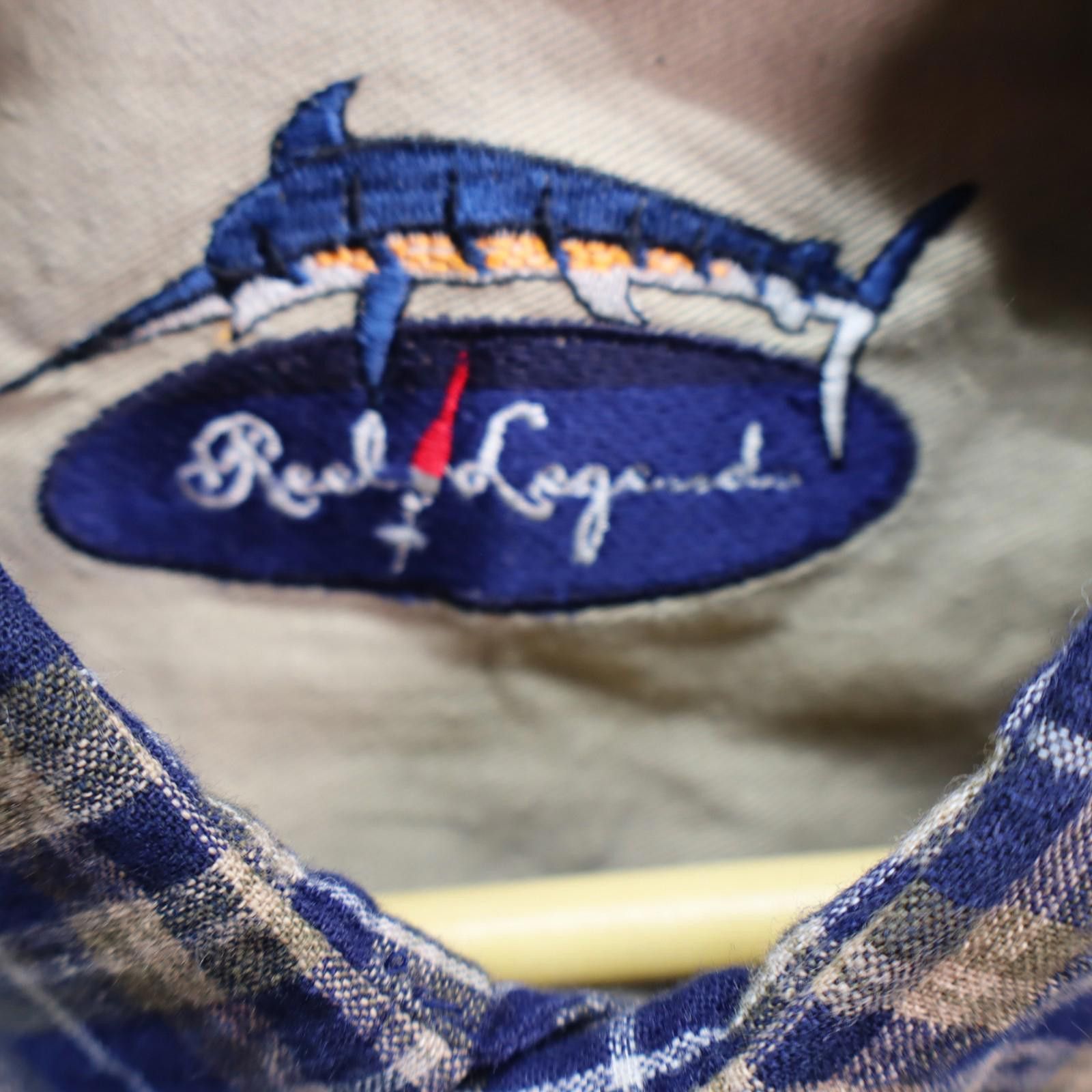 Reel Legends NWT Men Large Reel Legends Button Shirt White w/Swordfish Size US L / EU 52-54 / 3 - 7 Thumbnail