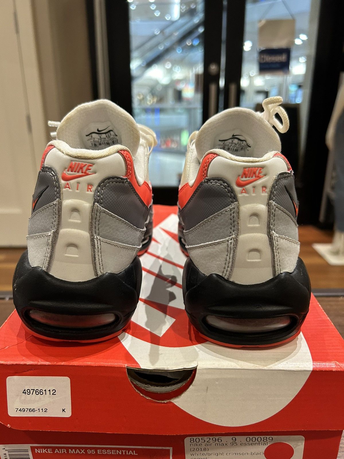 Nike Air Max 95 ‘Bright Crimson’ Size US 9 / EU 42 - 3 Thumbnail