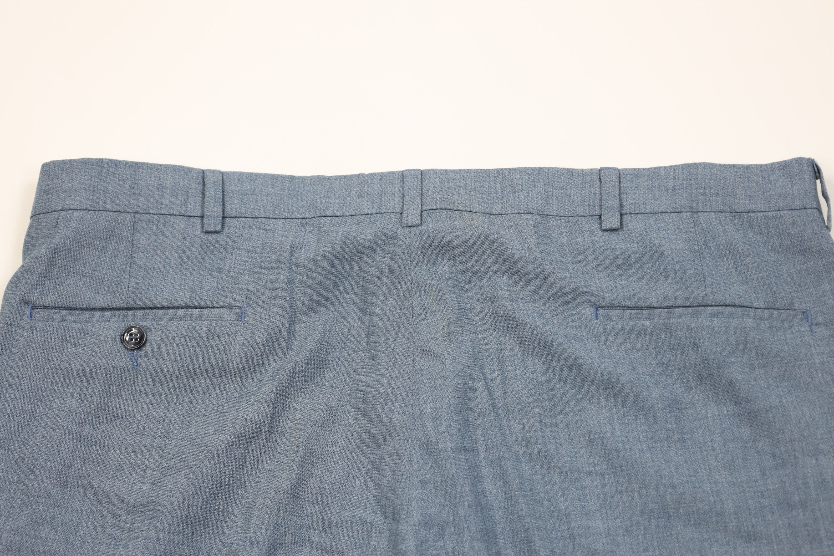 Vintage Vintage 70s Streetwear Gabardine Knit Wide Leg Chino Pants Size US 40 / EU 56 - 10 Thumbnail