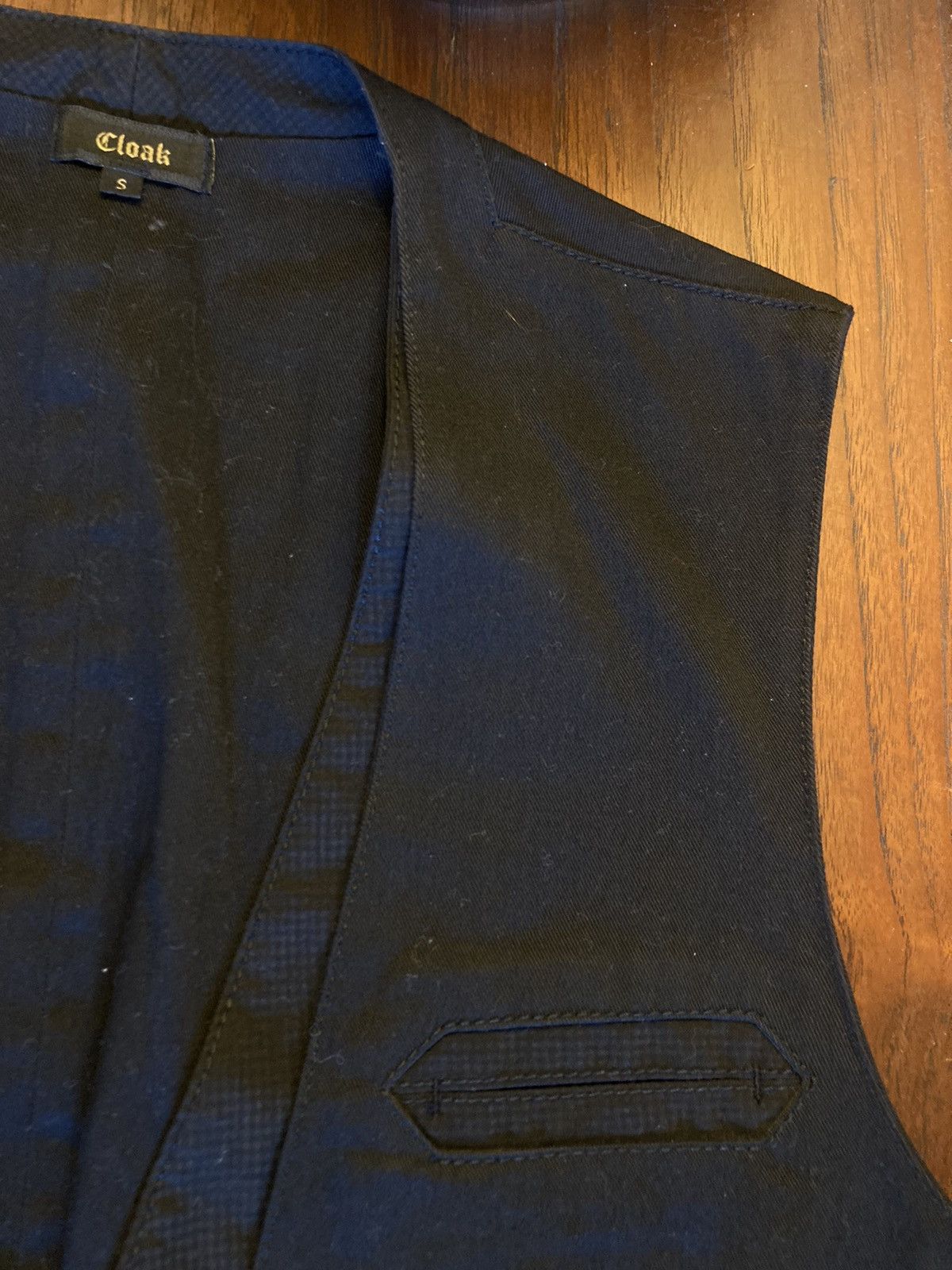 Alexandre Plokhov × Cloak Suit Waistcoat Size 34S - 7 Thumbnail