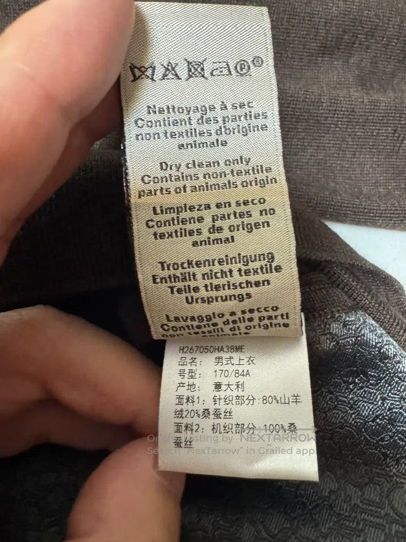 Hermes Hermes Cashmere coat, 80% cashmere + 20% mulberry silk Size US M / EU 48-50 / 2 - 9 Thumbnail