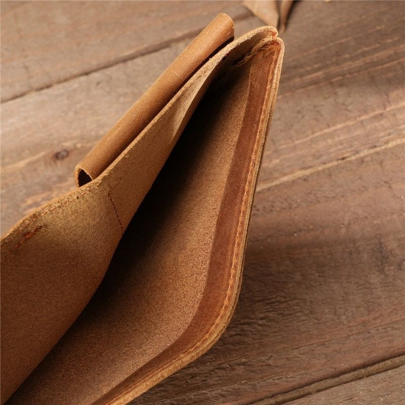 Japanese Brand × Leather Leather Wallet with Coins Pocket Size ONE SIZE - 4 Thumbnail