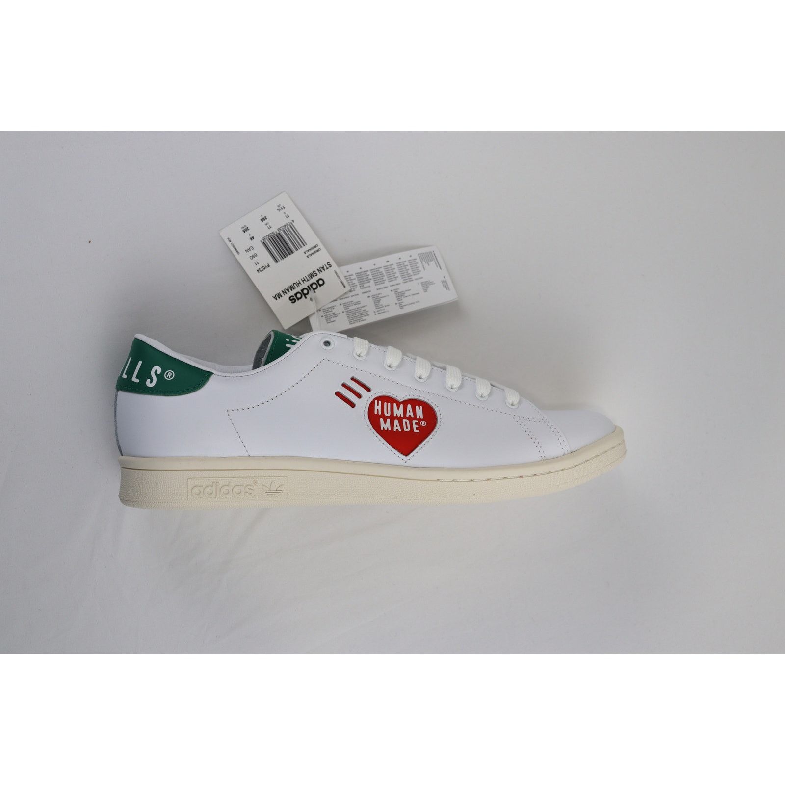 Adidas × Human Made o1rshd1 Low top Sneakers in White/Green Size US 11.5 / EU 44-45 - 4 Thumbnail