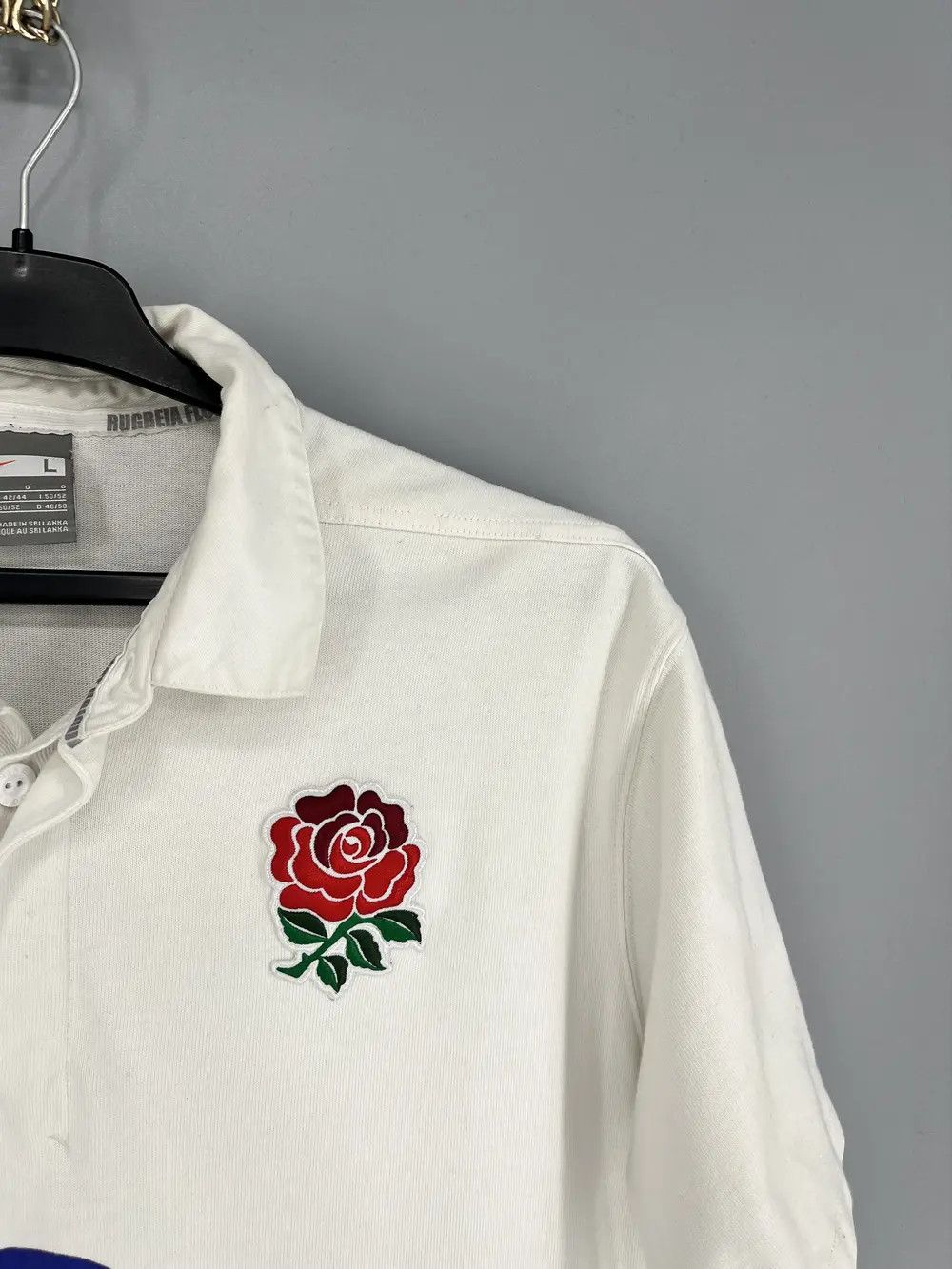 Nike England Rugby Union 2009 2010 Nike Home Classic Jersey Size US M / EU 48-50 / 2 - 8 Thumbnail