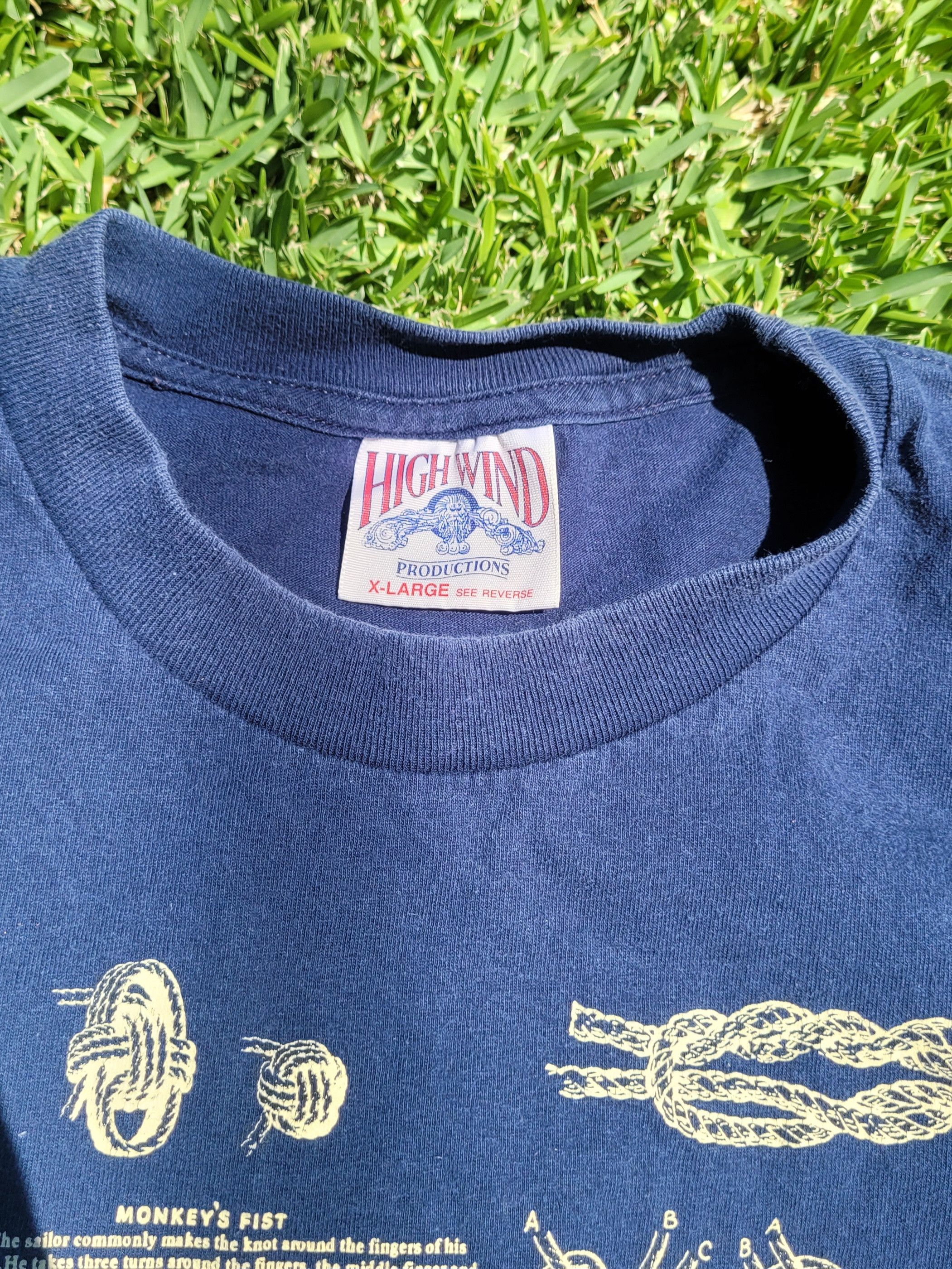 Vintage High Wind Rope Shirt Size US XL / EU 56 / 4 - 2 Thumbnail
