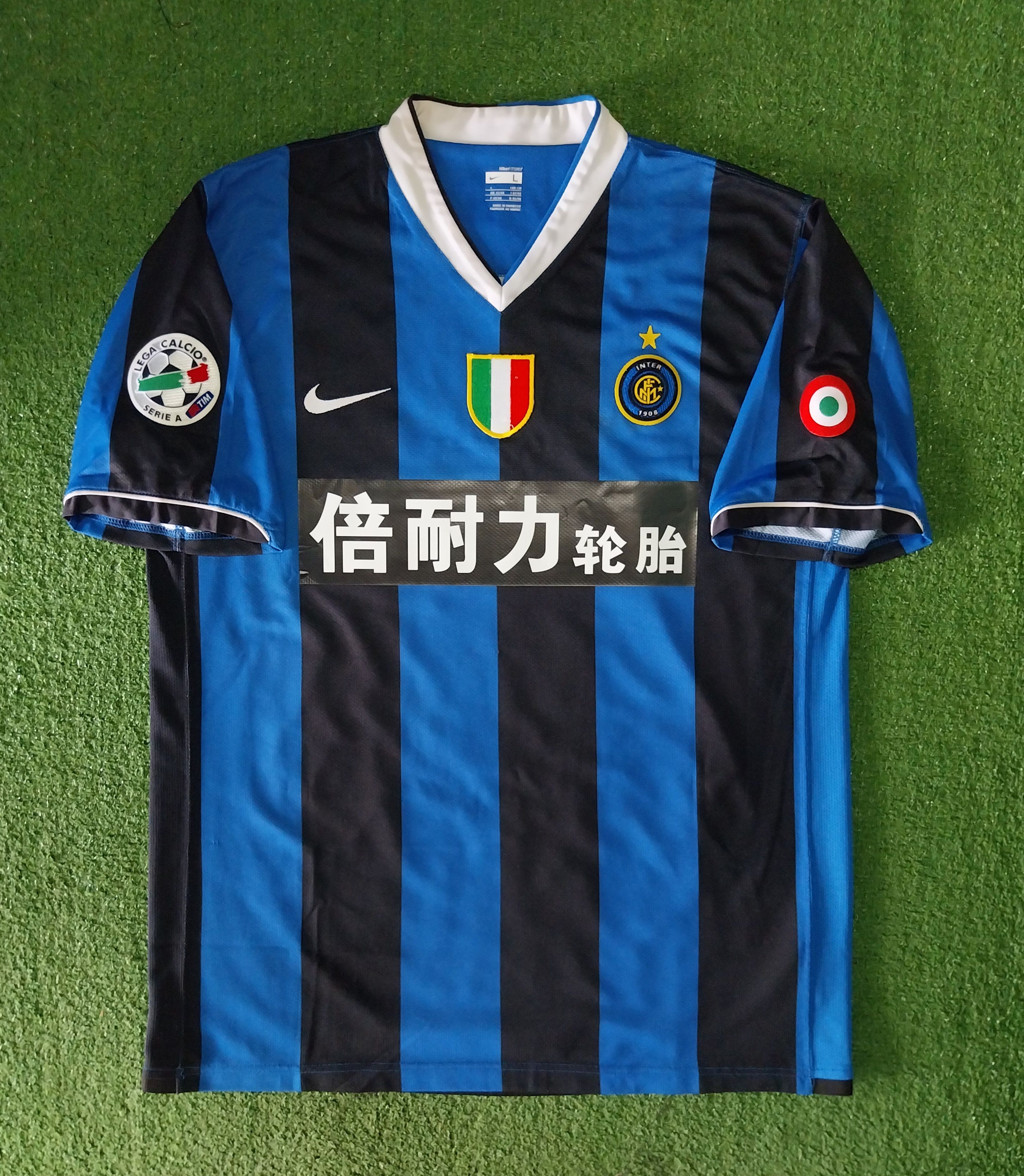 Inter milan home 2006/2007 J. Zanetti jersey football
