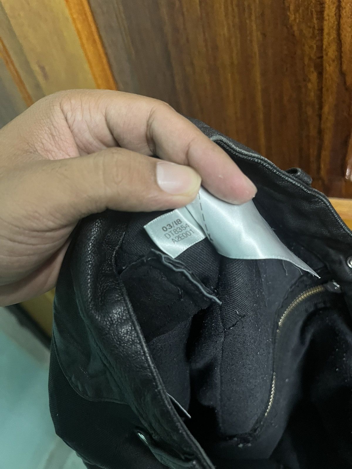 Adidas × Alexander Wang × If Six Was Nine Adidas x Alexander Wang RTW Leather Pants Size 26" / US 2 / IT 38 - 11 Thumbnail