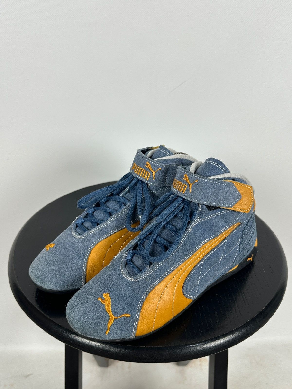 Puma Vintage Puma F1 Repli Cat Mid III SpeedCat Suede Sneakers
