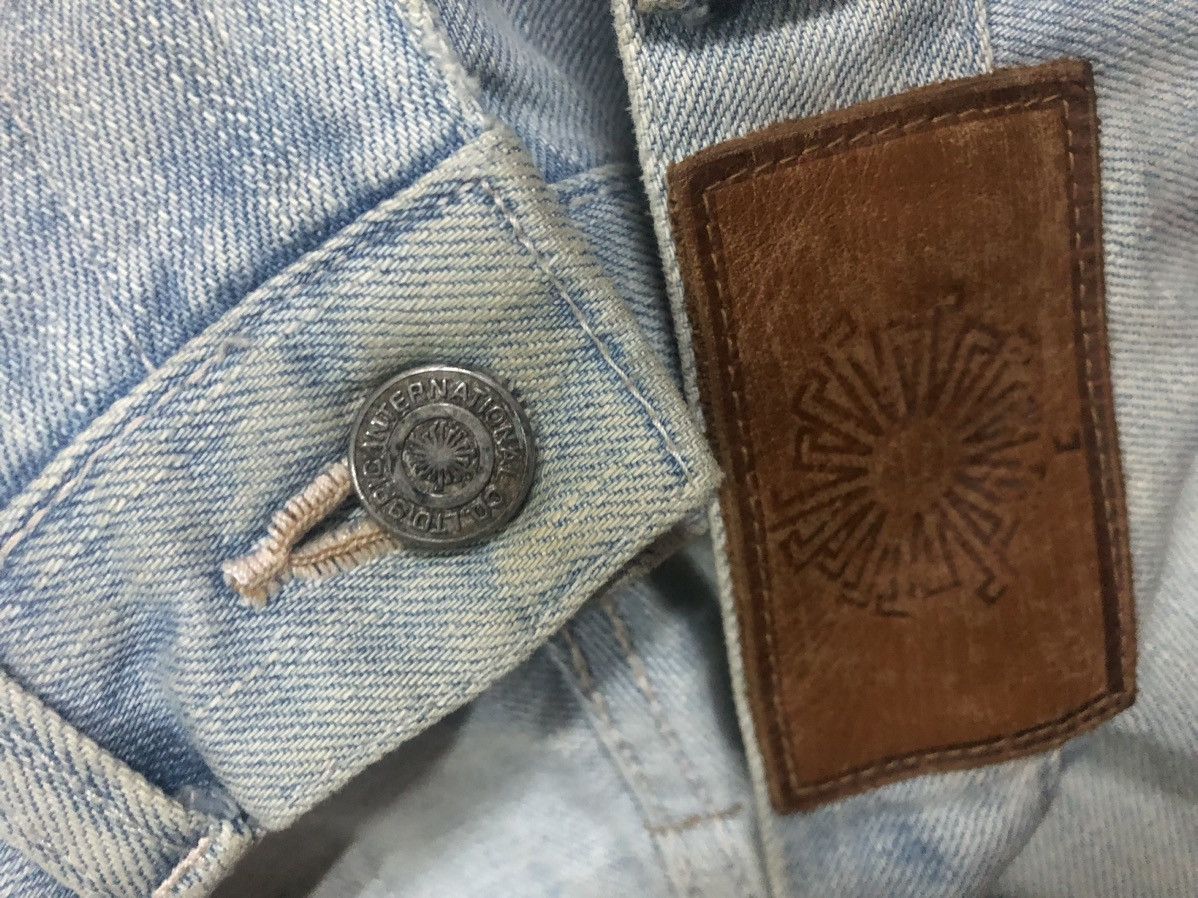 If Six Was Nine × Tornado Mart Tornado Mart Flare Splash Paints denim pants Size US 31 - 4 Thumbnail