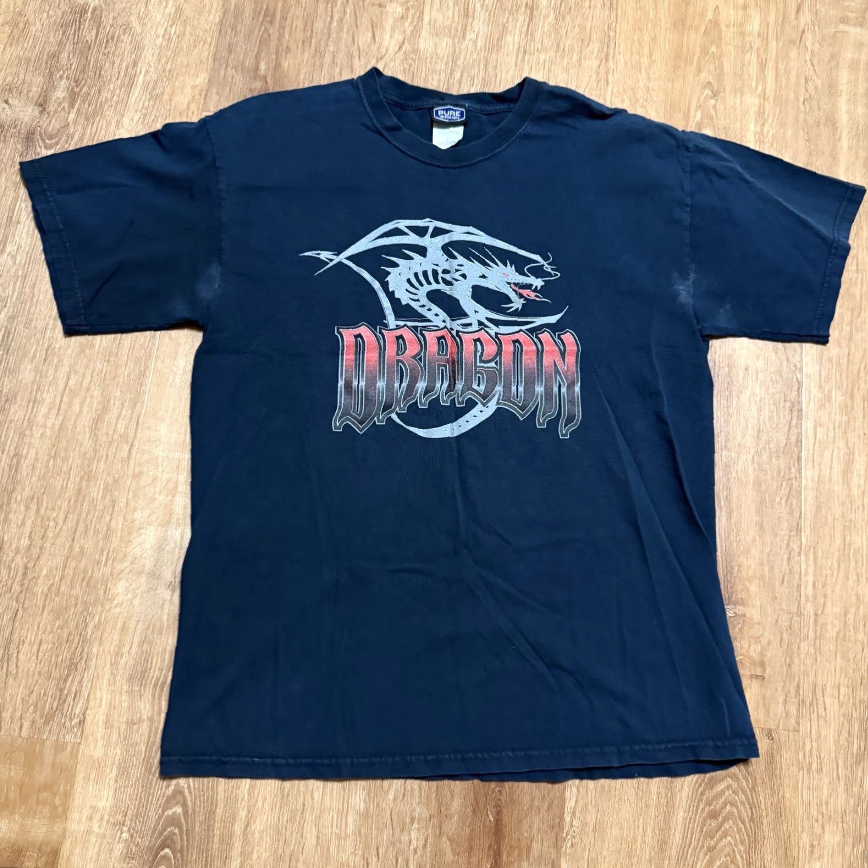 Vintage VINTAGE Polaris Racing Dragon T Shirt Mens Large L Black Cotton Crew Neck Short Sleeve Distressed Y2K Snowmobile Sports Men Size US L / EU 52-54 / 3 - 2 Thumbnail