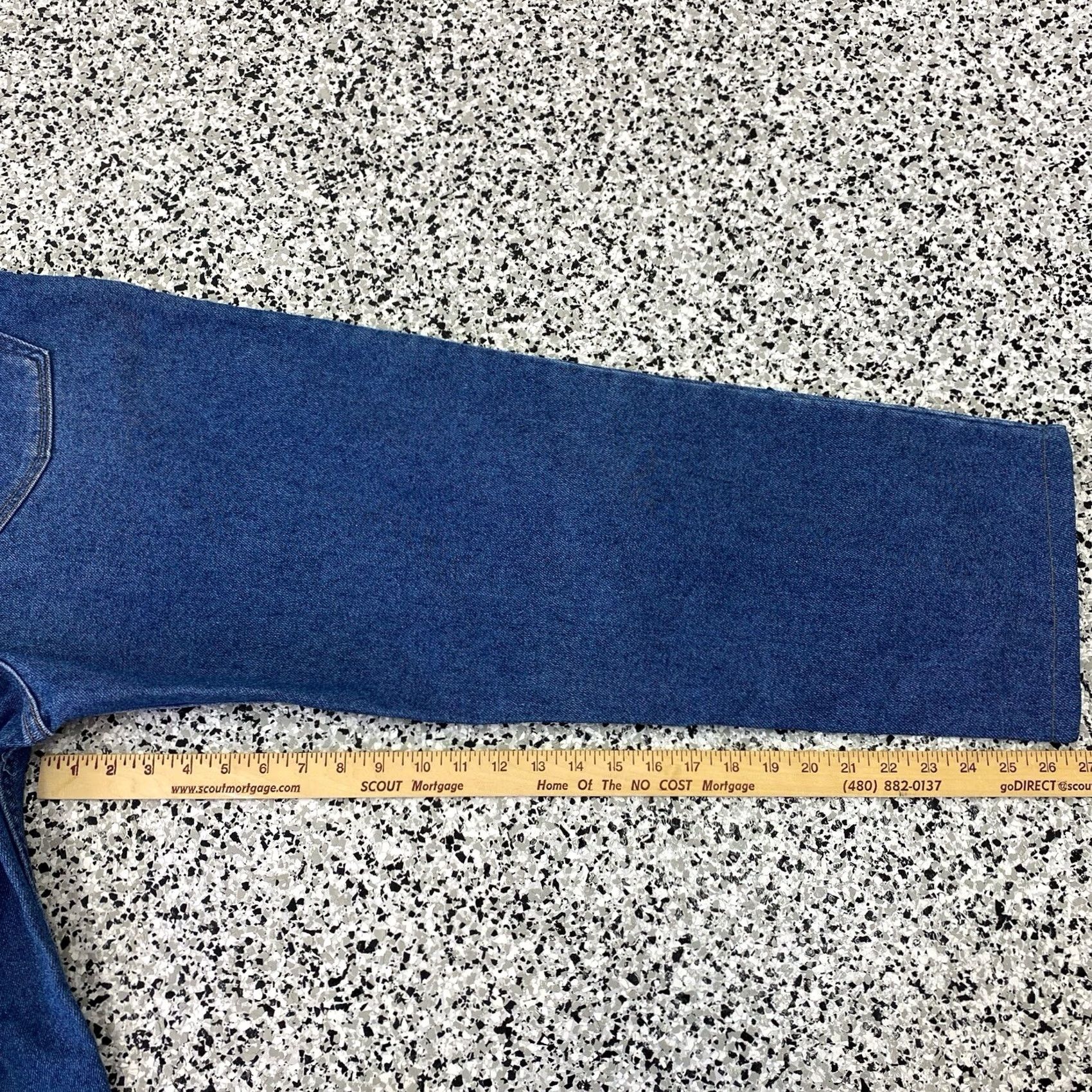 Levi's VINTAGE Levi's 540 Flex Jeans Tapered USA Made 38x30 Blue Cotton Brown Tab Mens Size US 38 / EU 54 - 8 Thumbnail