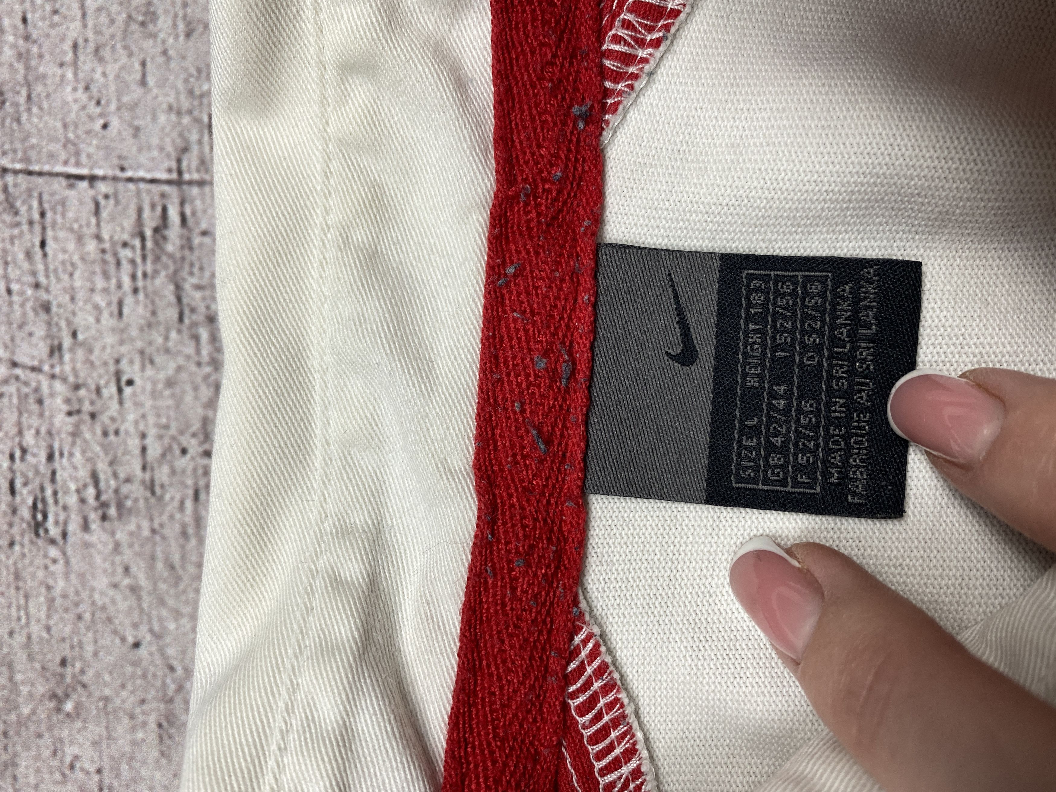 Nike Nike Rugby England Vintage Long Sleeve Polo Shirt Size US L / EU 52-54 / 3 - 7 Thumbnail