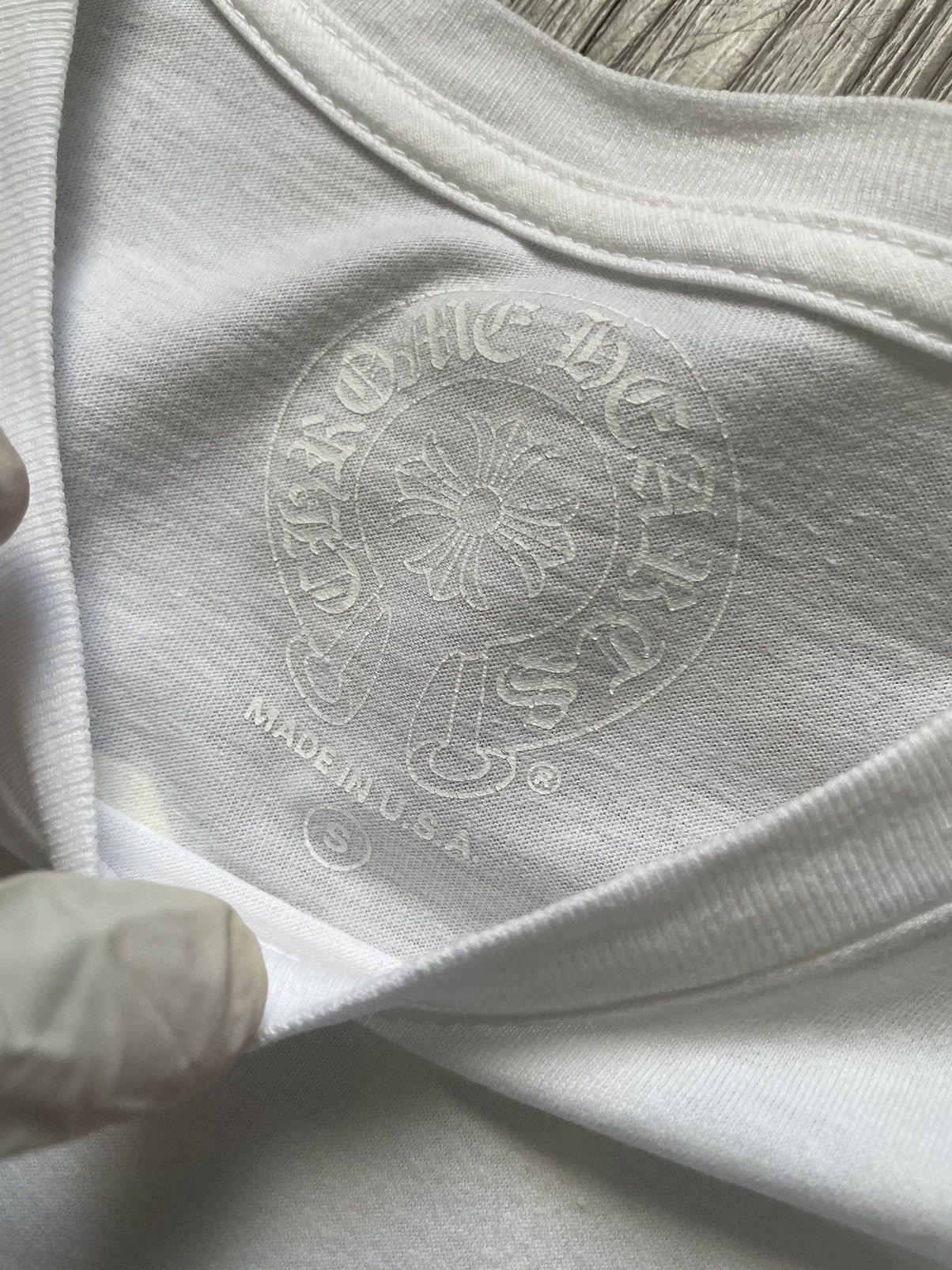 Chrome Hearts Chrome hearts neon eye chart Tshirt Grailed