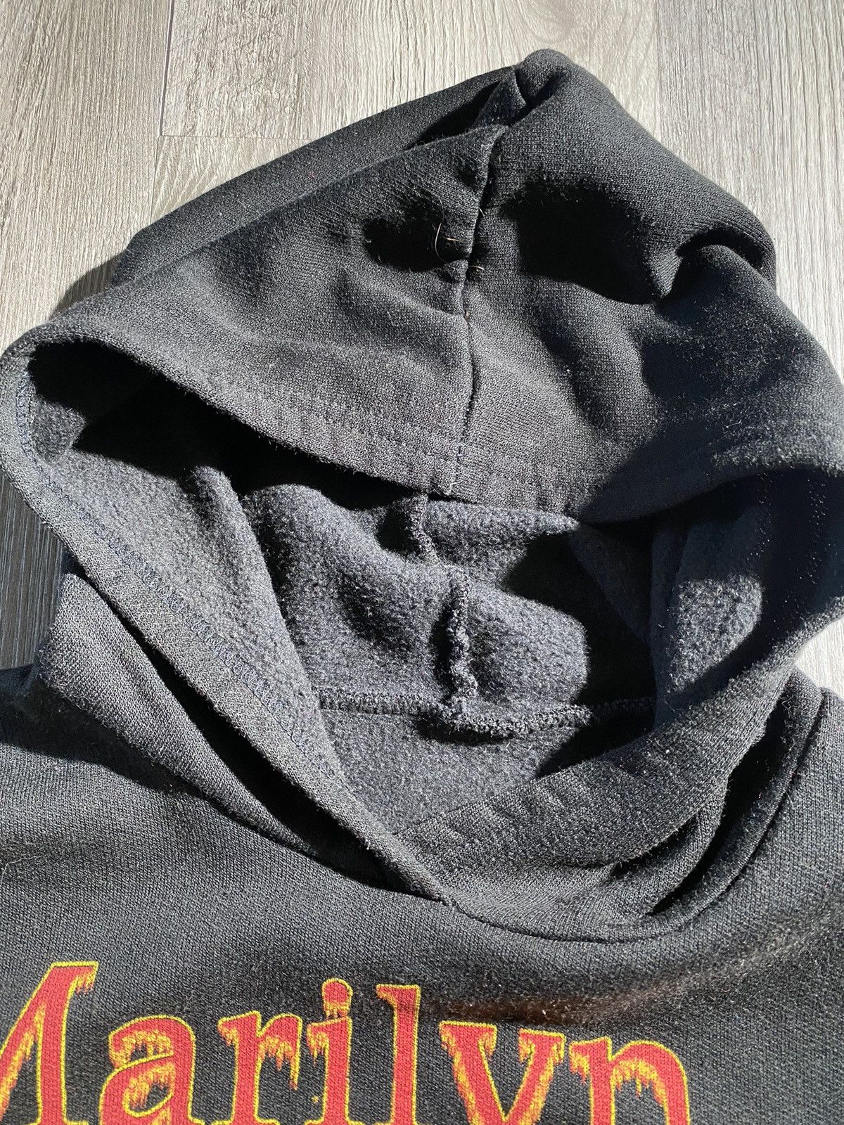 Marilyn Manson Vintage Box Fit Graphic Hoodie