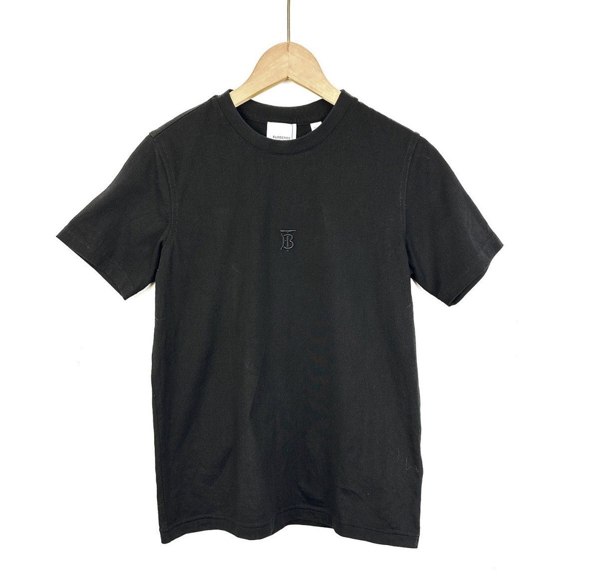 Burberry Burberry Embroidered Letter Logo Short Sleeve T-Shirt K12 Size US XXS / EU 40 - 1 Thumbnail