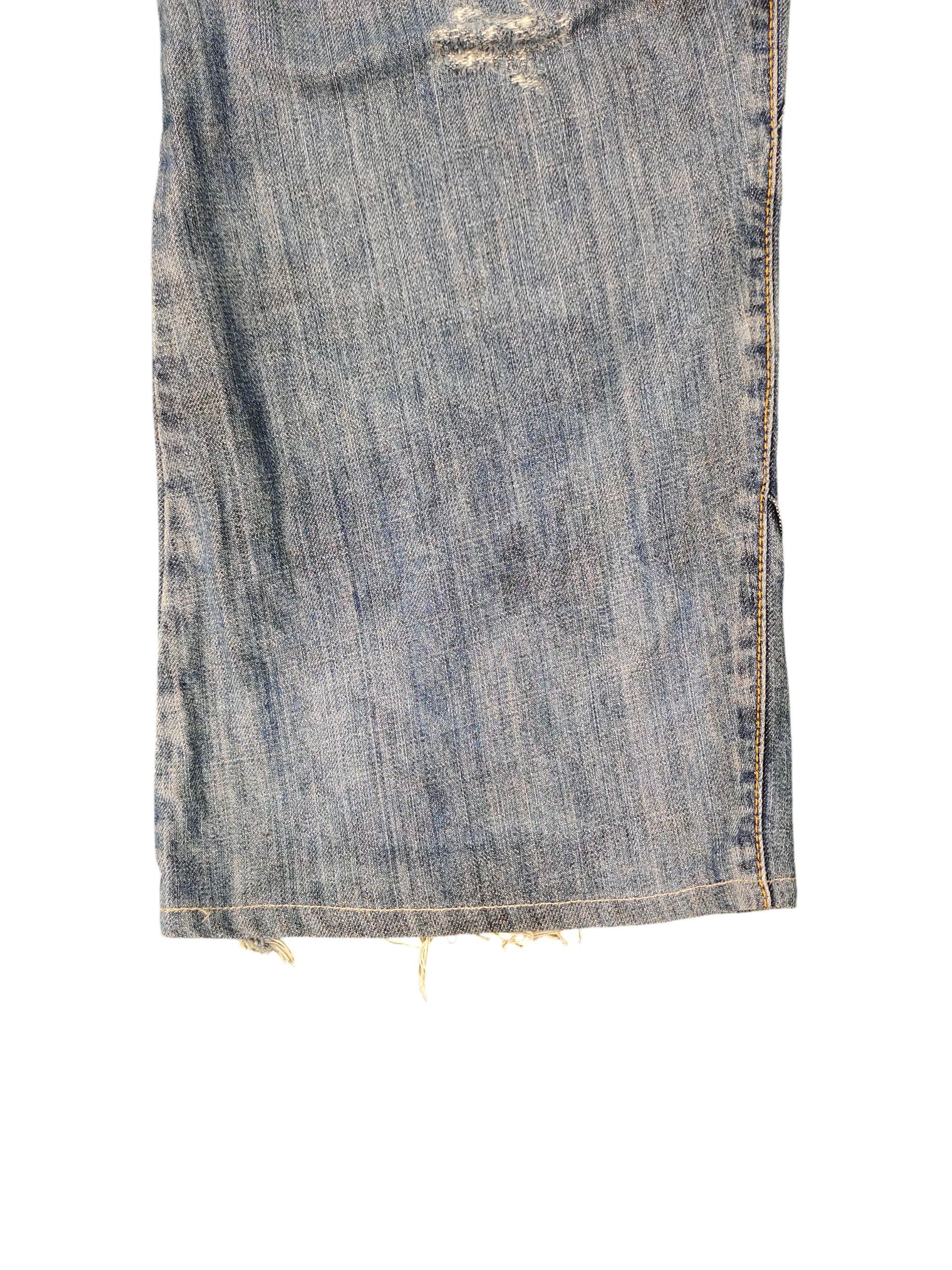 Energie Vintage Y2k Energie Worn-out & Distress Fatigue Denim Jeans Size US 30 / EU 46 - 6 Thumbnail