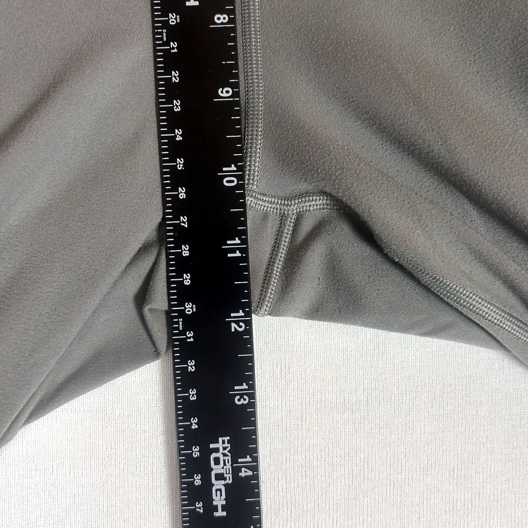 Vintage Gapfit Blackout Technology Womens Leggings M Gray Striped Pockets Ankle 26in Pull On Gym Running Yoga Activewear Size M Womens Size 32" / US 10 / IT 46 - 7 Thumbnail