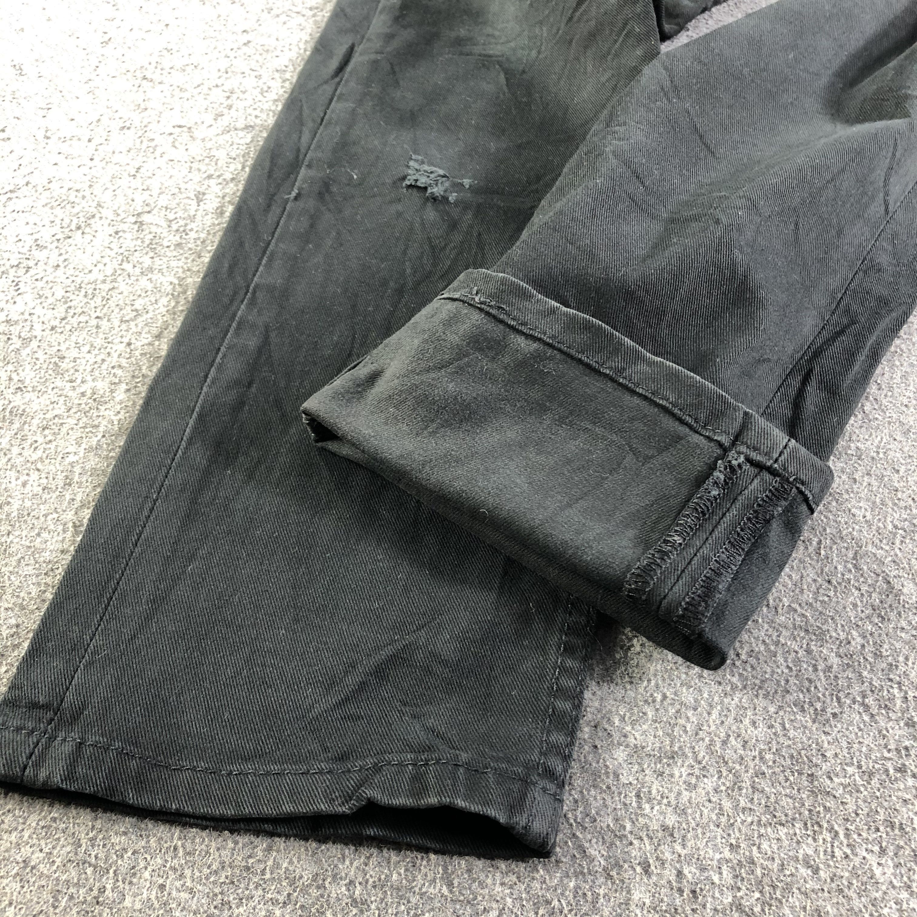 Levi's Vintage Faded Black Levis 510 Jeans-J3043 Size US 35 - 6 Thumbnail