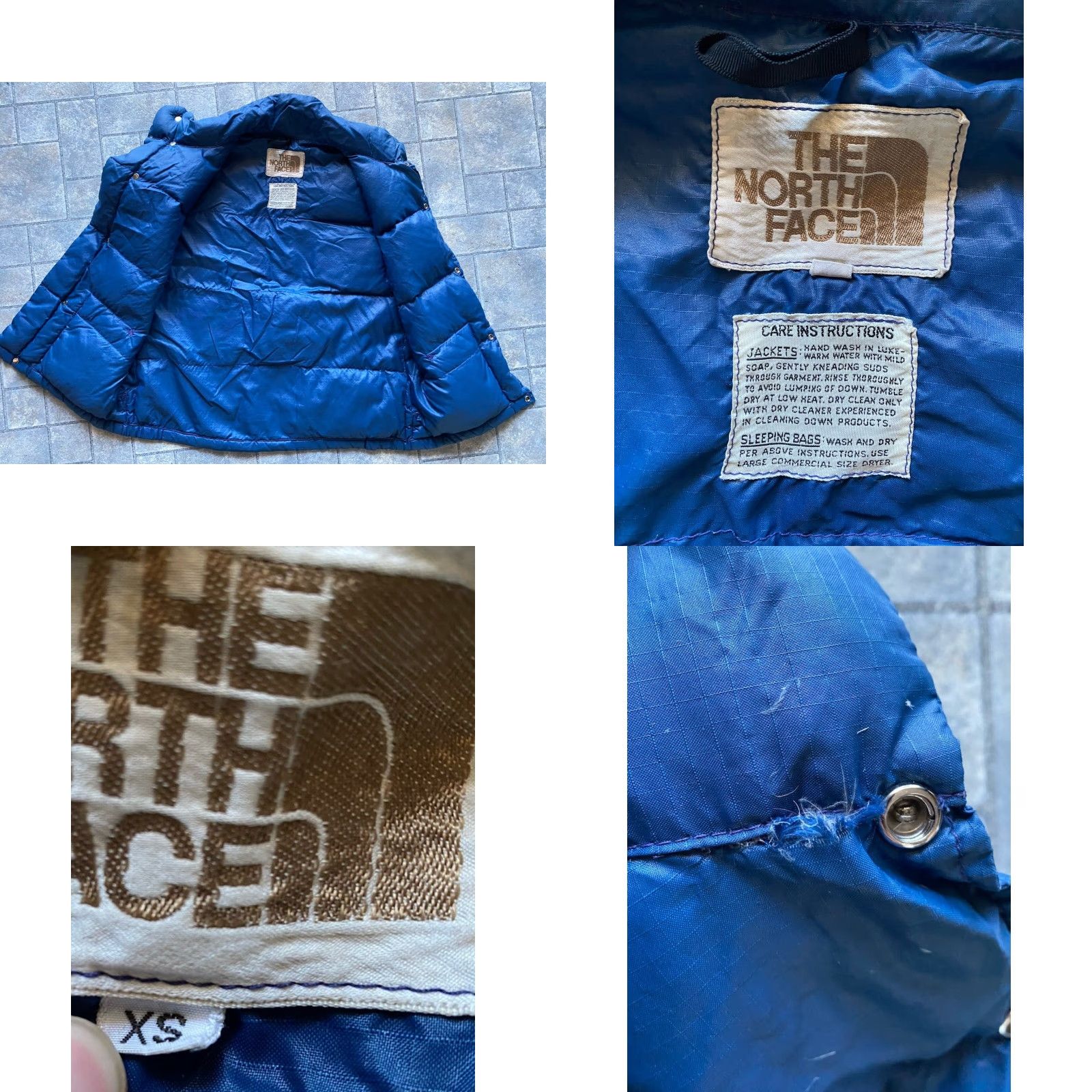 The North Face VINTAGE The North Face Vest Mens XS Blue Down Puffer Vest 70s 80s Size US XS / EU 42 / 0 - 8 Thumbnail