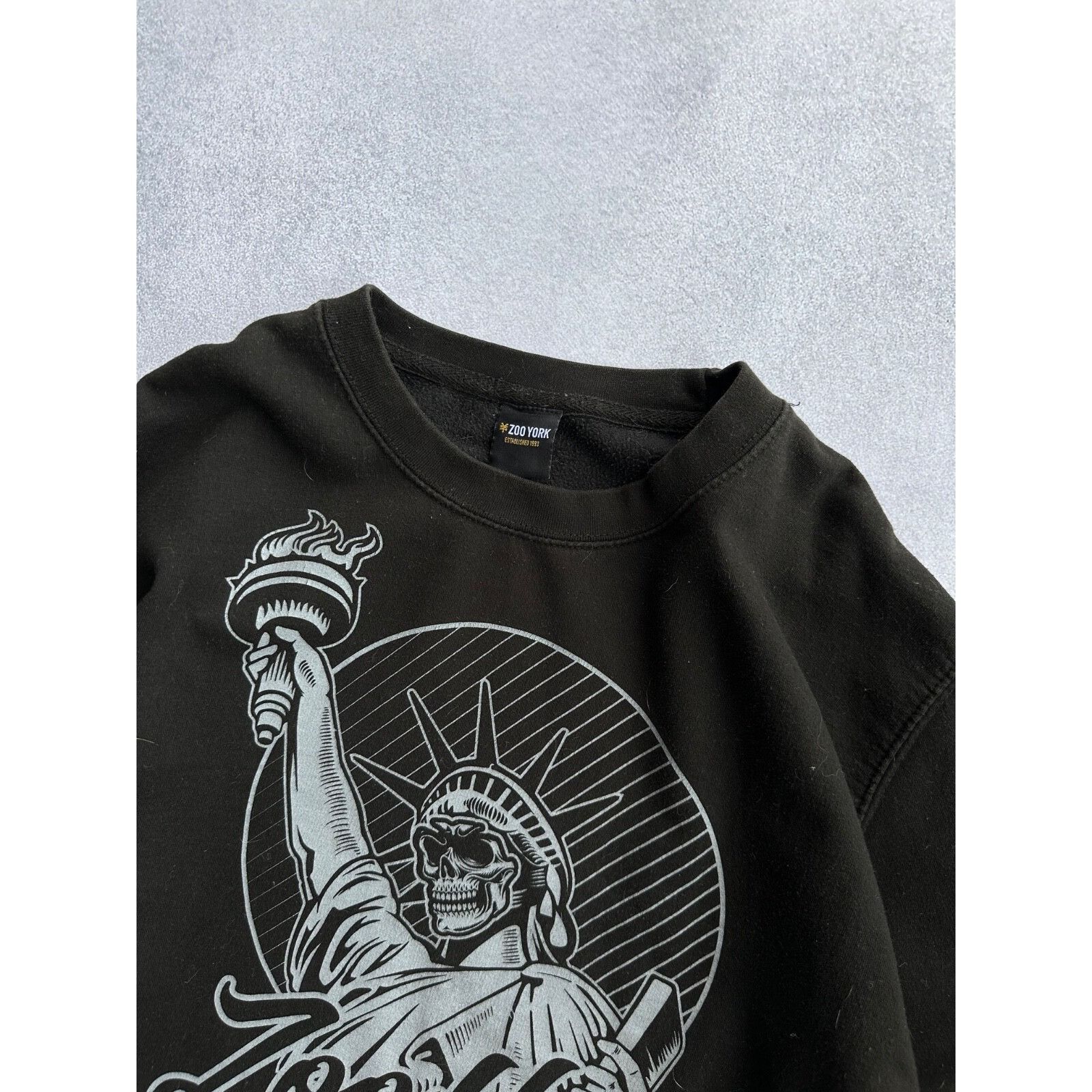 Zoo York VTG Zoo York Men’s Liberty Skull Sweatshirt Size US L / EU 52-54 / 3 - 5 Thumbnail