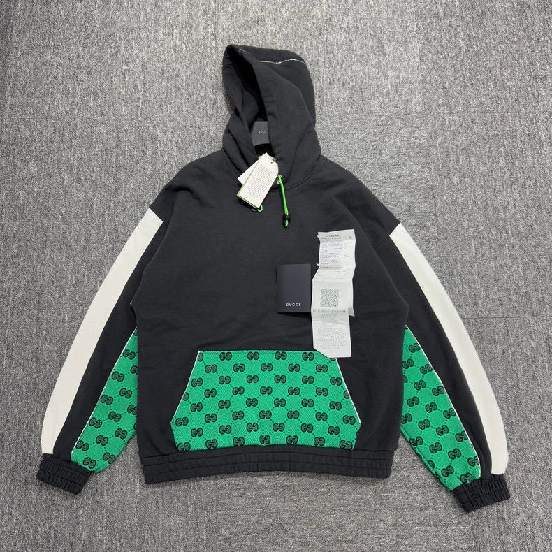 Gucci Gucci Hooded Sweatshirt with GG Logo Design-dmc Size US S / EU 44-46 / 1 - 1 Thumbnail