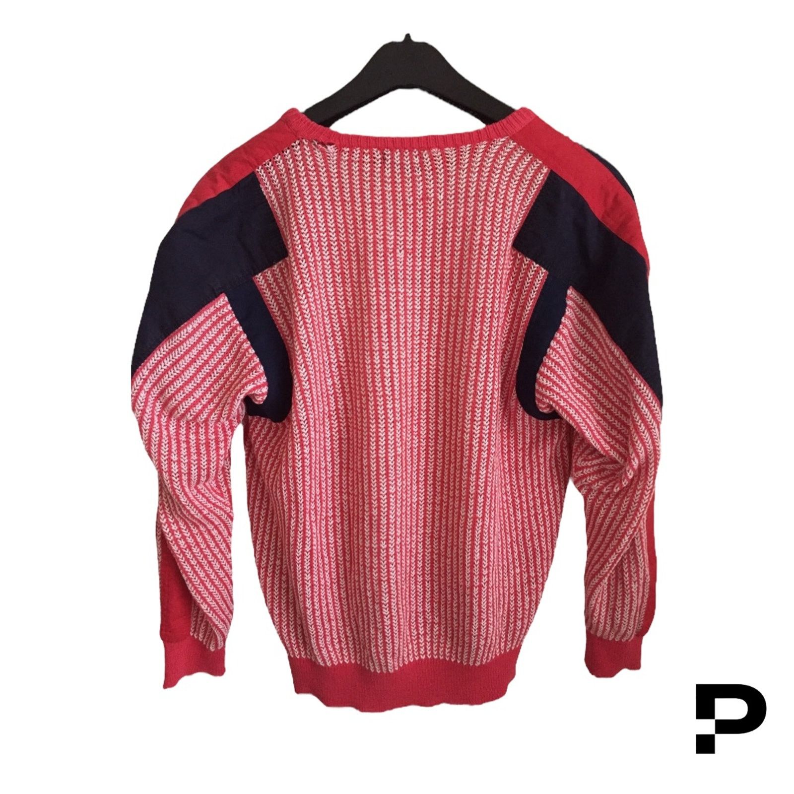Paul & Shark 🔴 Yachting Knit Sweater Size US M / EU 48-50 / 2 - 2 Thumbnail