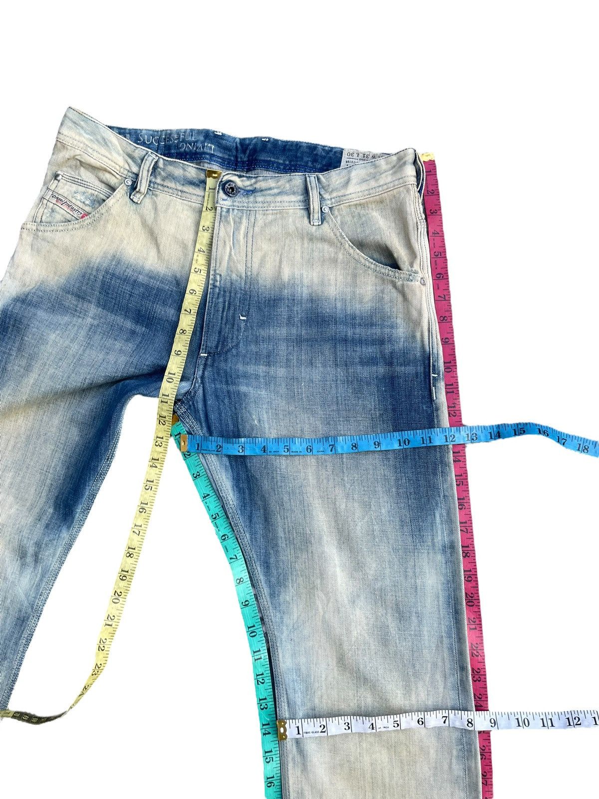 Diesel Vintage Bleached Diesel Krooley Slim Size US 34 / EU 50 - 16 Thumbnail