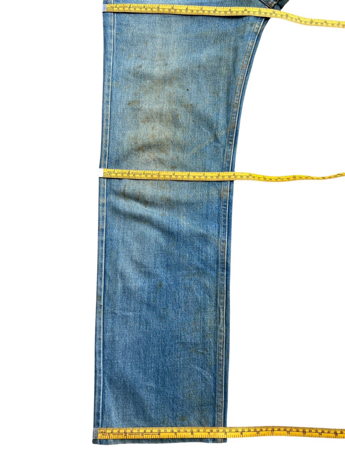 Levi's Vintage 90s Levis 515 Orange Tab Mudwash Denim Jeans 31x29 Size US 31 - 14 Thumbnail