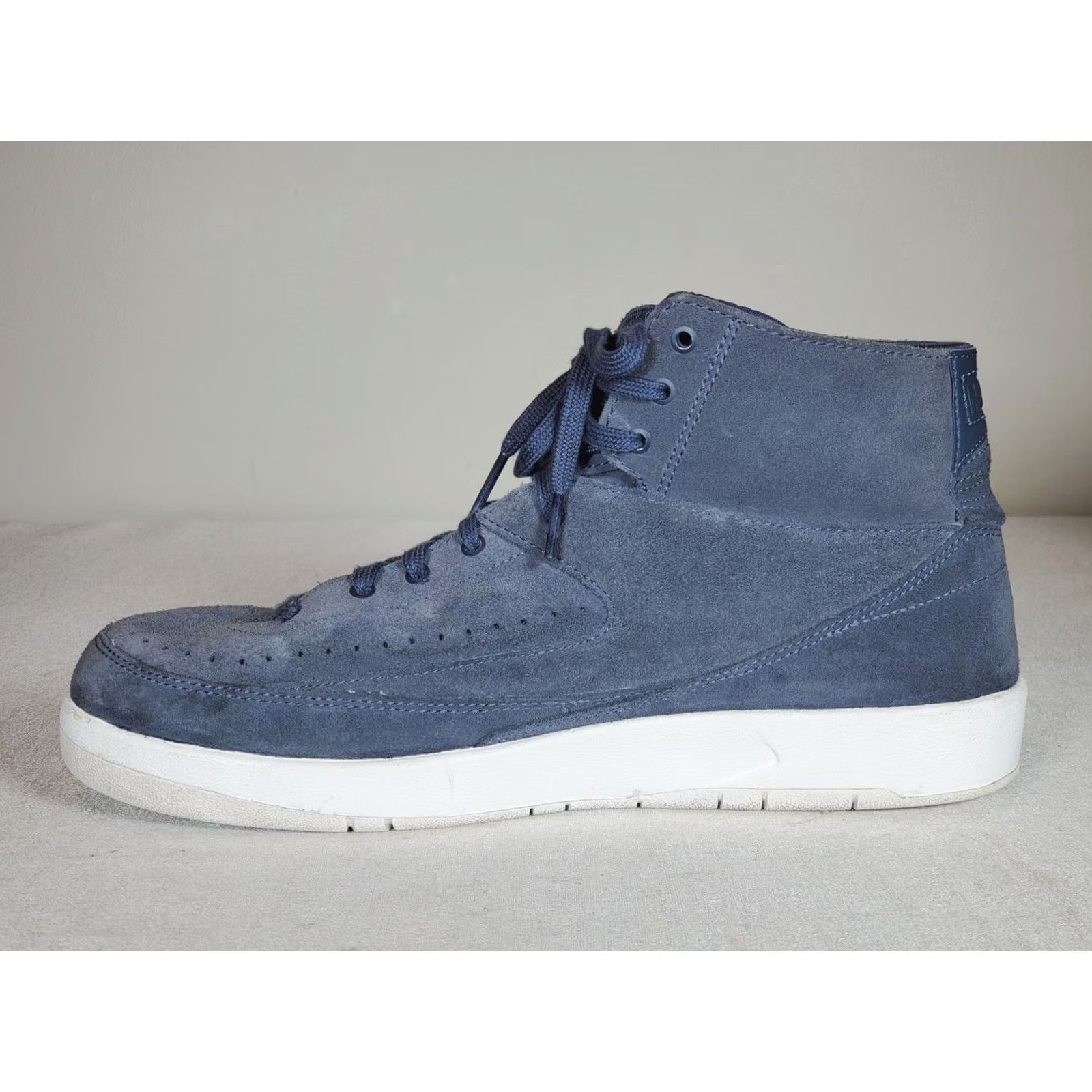 Jordan Brand Air Jordan 2 Retro Decon Thunder Blue 897521-402 2017 Men's US 9.5 Nike? Size US 9 / EU 42 - 3 Thumbnail