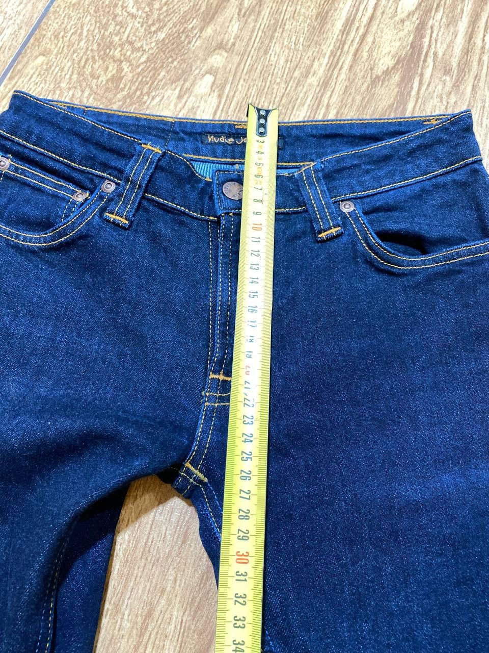 Nudie Jeans NUDIE JEANS SKINNY LIN Dry deep orange Dark blue JEANS Size US 28 / EU 44 - 5 Thumbnail