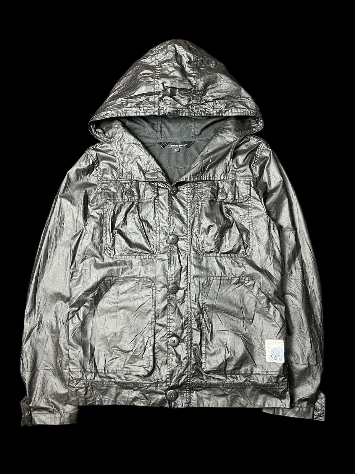 If Six Was Nine Shine Jacket True Black by Samuel And Kevin Size US L / EU 52-54 / 3 - 1 Thumbnail