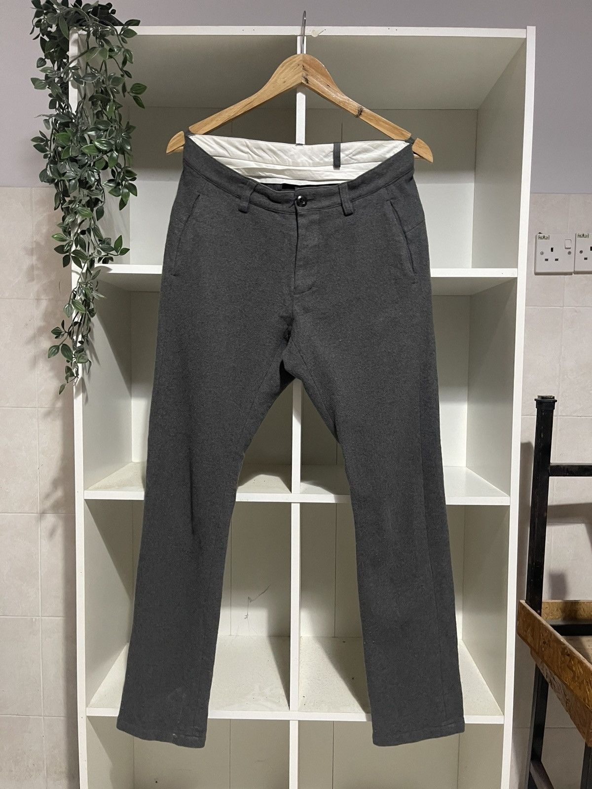 Kazuyuki Kumagai Attachment Attachment Mixed Wool Pants Size US 30 / EU 46 - 1 Thumbnail