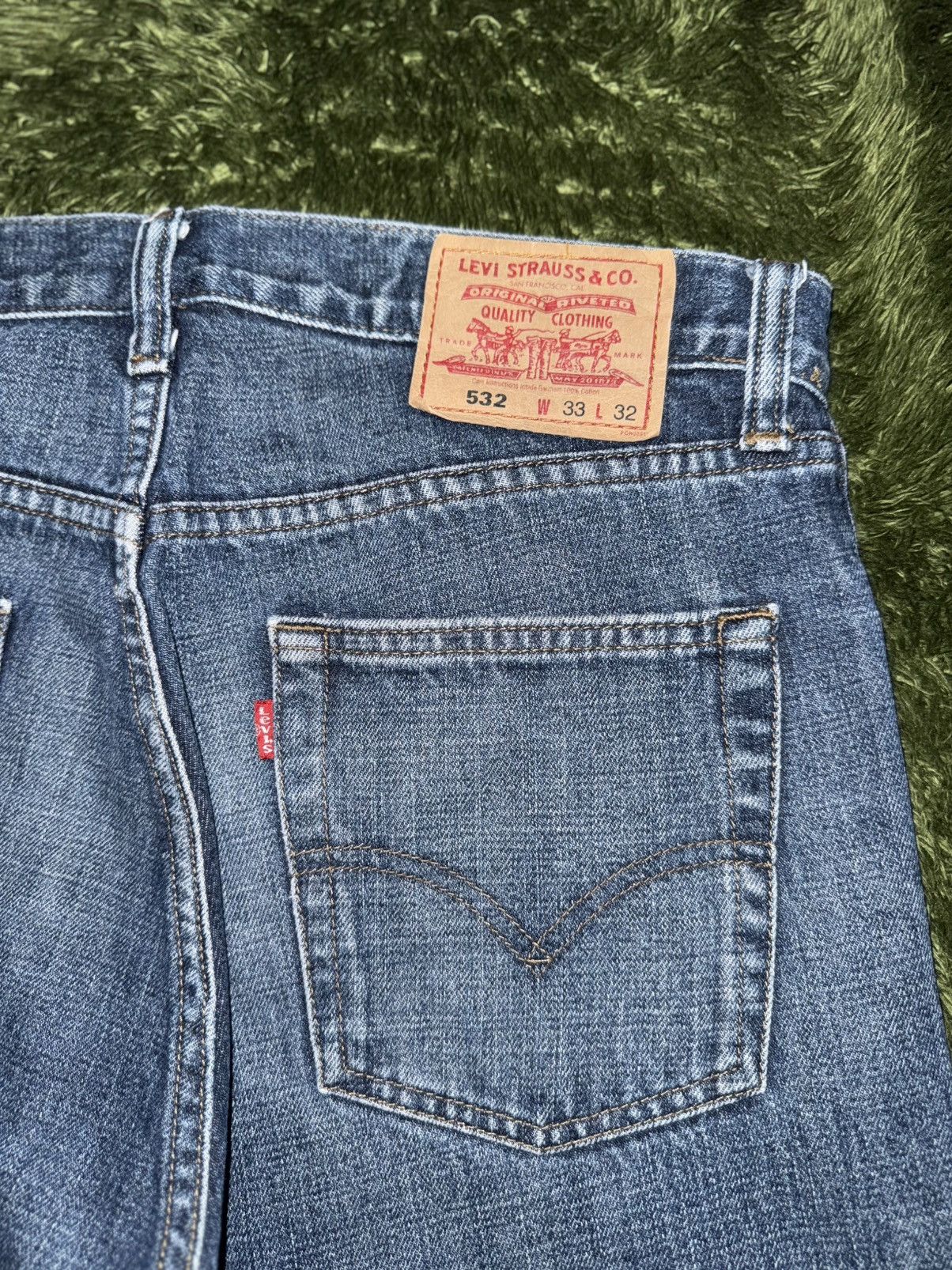 Levi's [W33/L32] Levi’s 532 Japan Vintage Wash Denim Pants Indigo Size US 33 - 9 Thumbnail