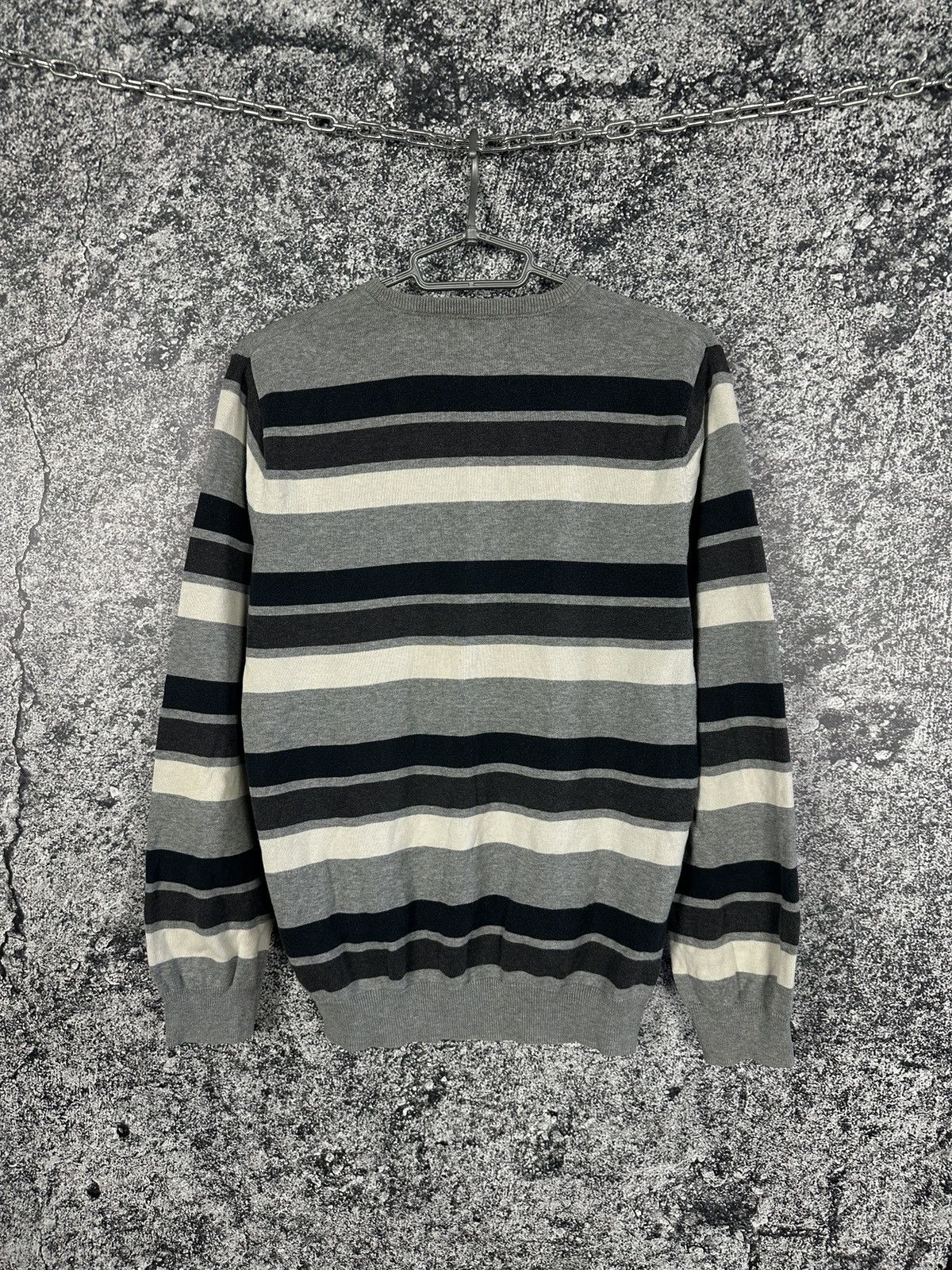 Fred Perry Fred Perry Striped Pullover Long Sleeve Casual Vintage Sz M Size US M / EU 48-50 / 2 - 8 Thumbnail