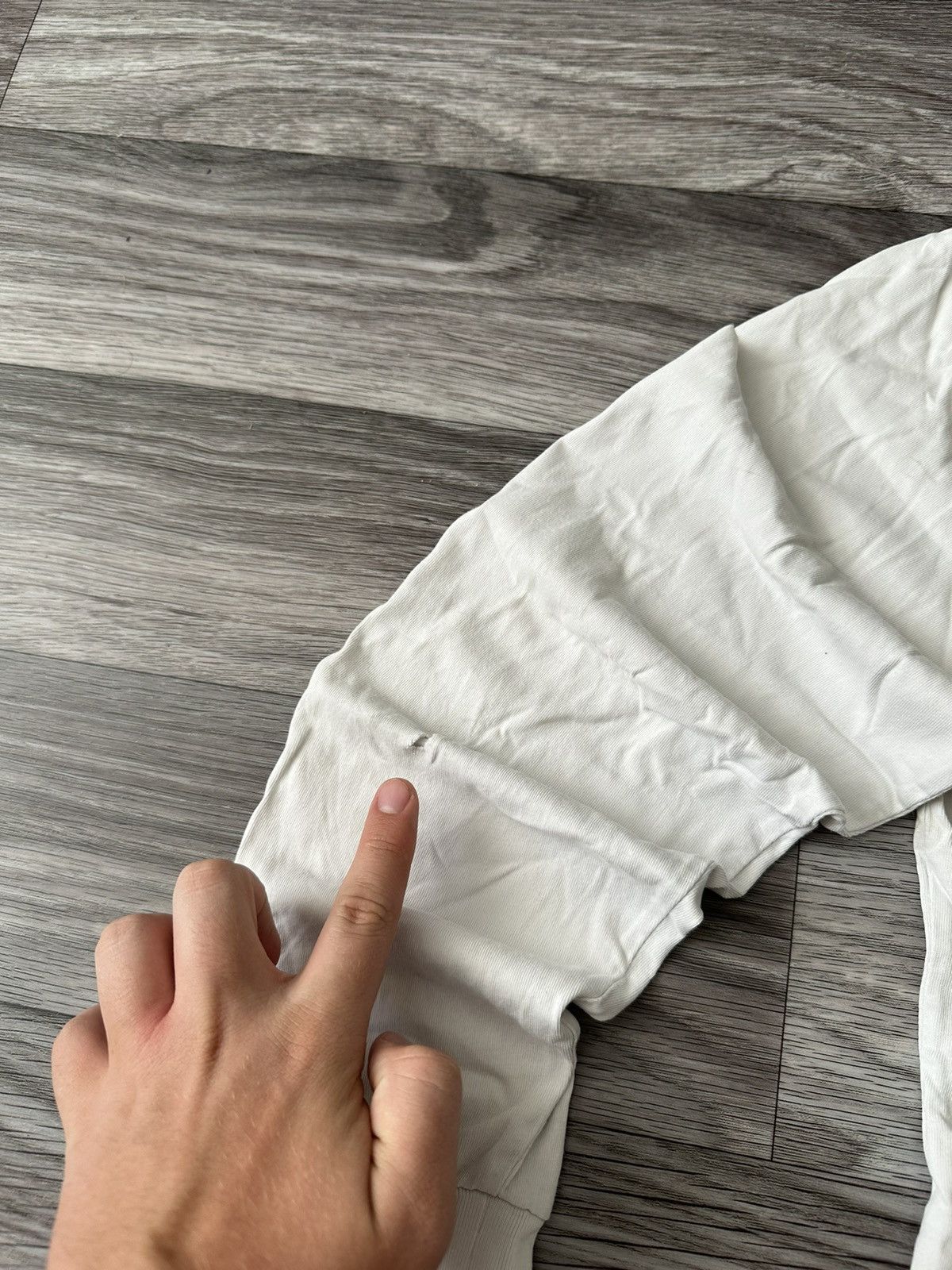 Palace Palace White Snake distressed y2k hype Longsleeve streetwear Size US L / EU 52-54 / 3 - 8 Thumbnail