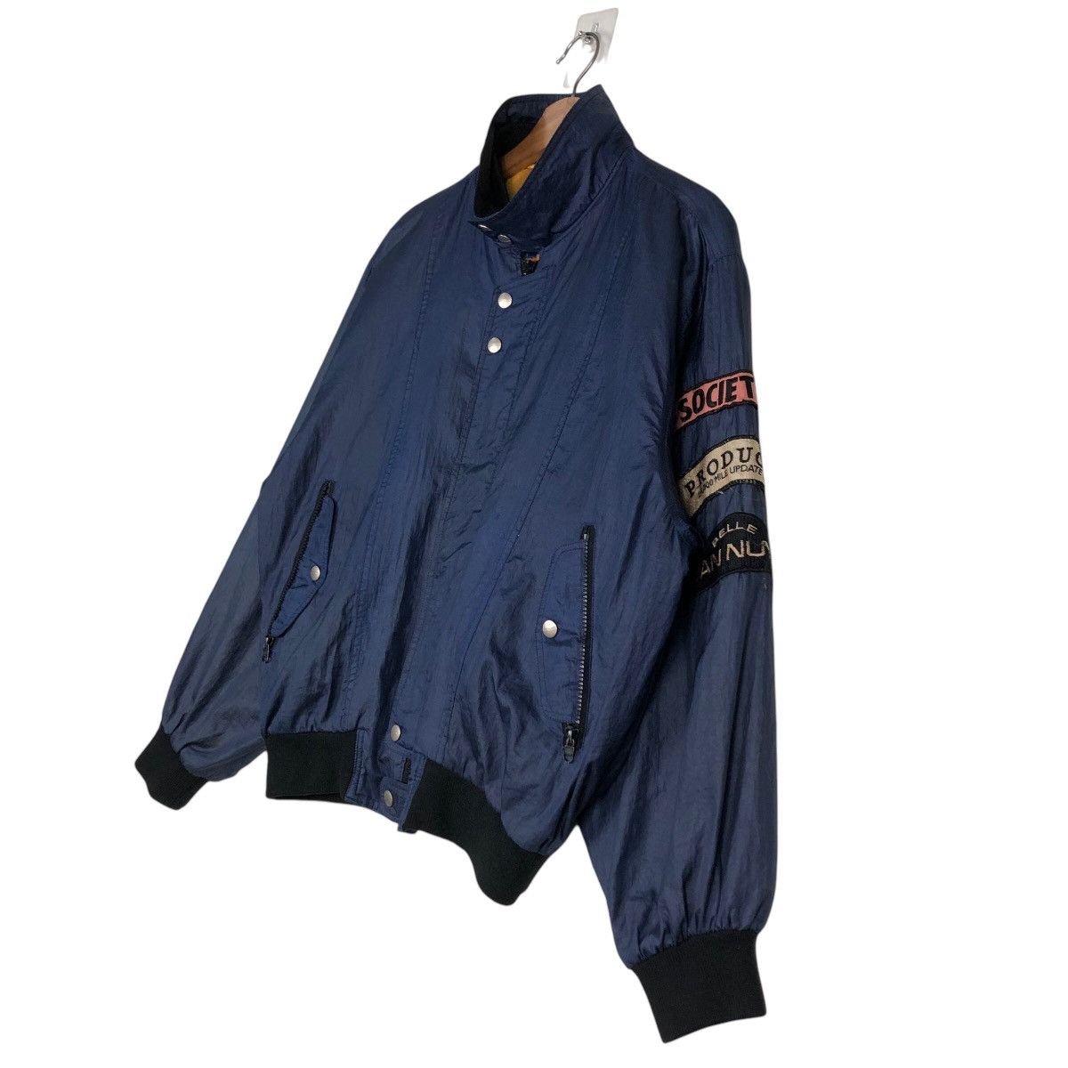Japanese Brand 🔥Vintage Bomber Jacket Bad Boy Club Big Logo Size US M / EU 48-50 / 2 - 2 Thumbnail